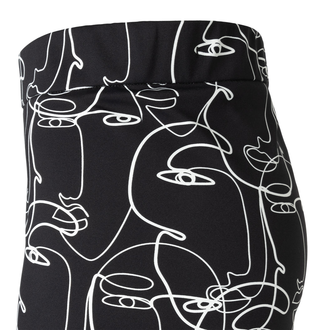 MAC JEANS - FAYE, Techno print jersey