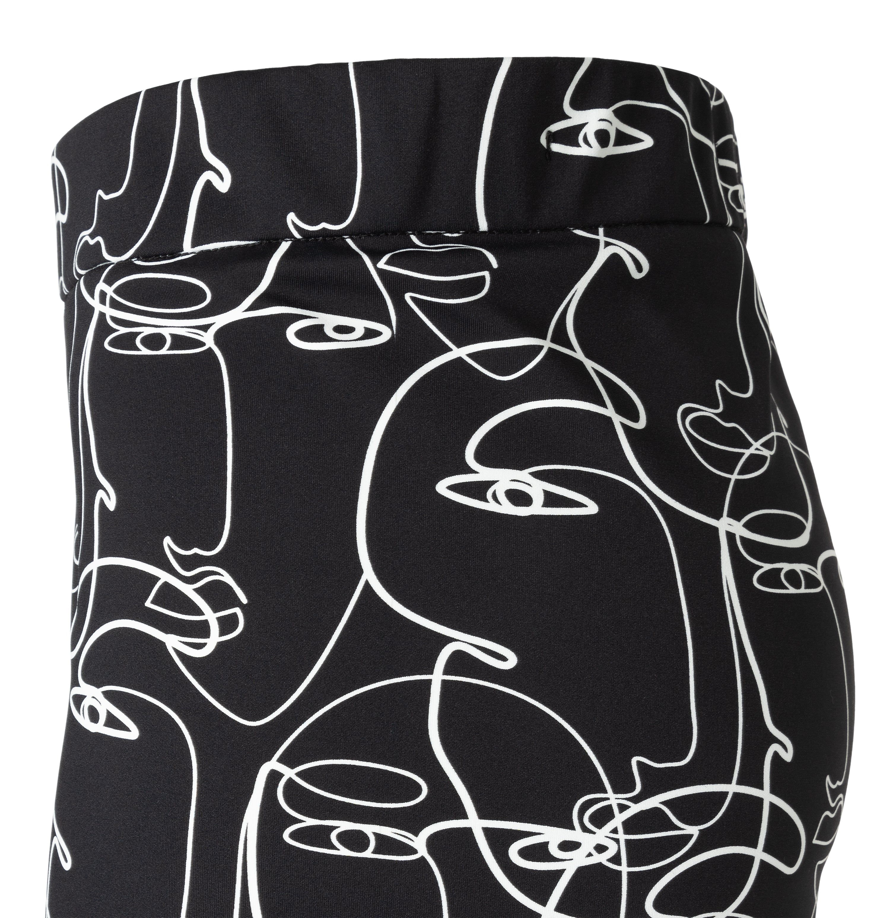 MAC JEANS - FAYE, Techno print jersey