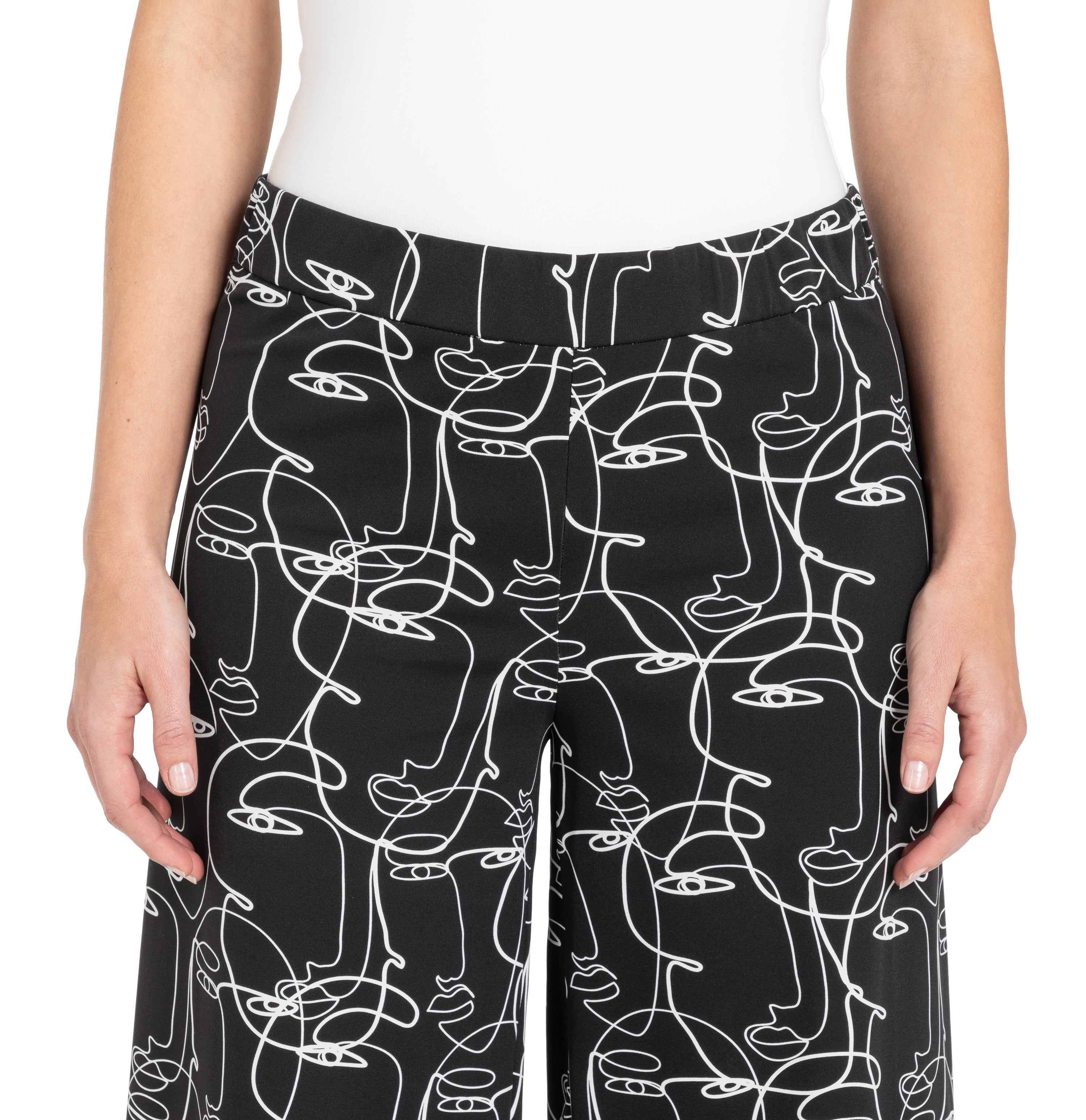 MAC JEANS - FAYE, Techno print jersey
