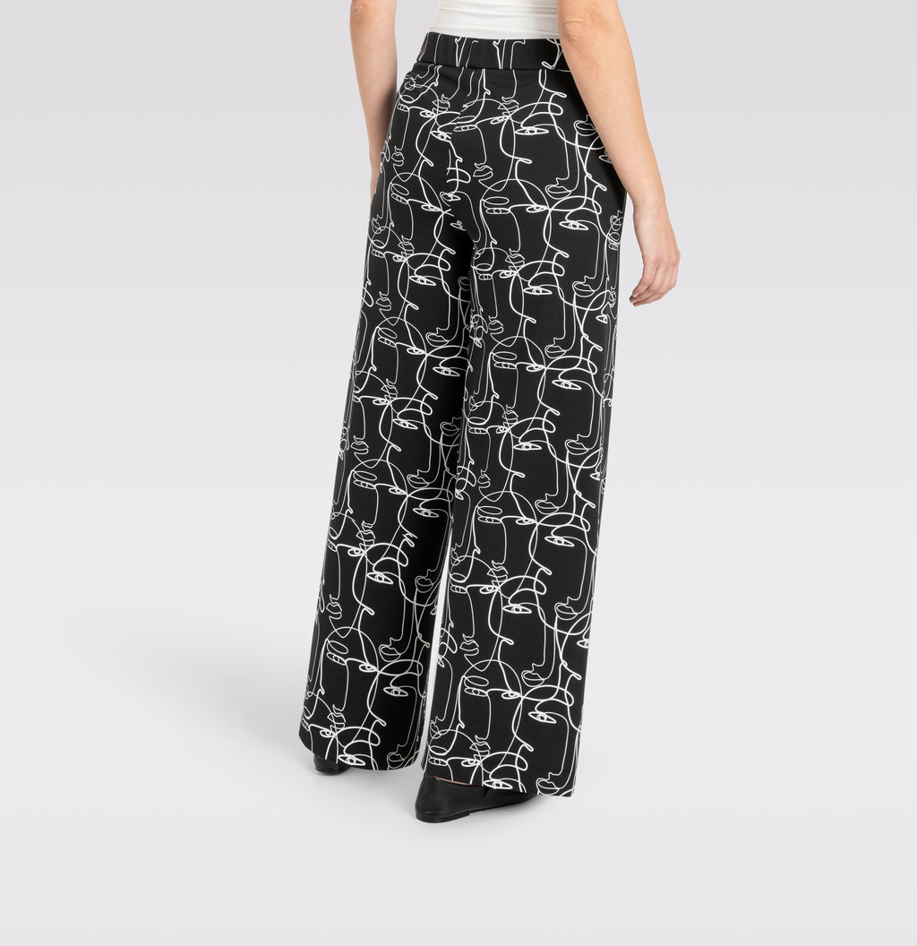 MAC JEANS - FAYE, Techno print jersey