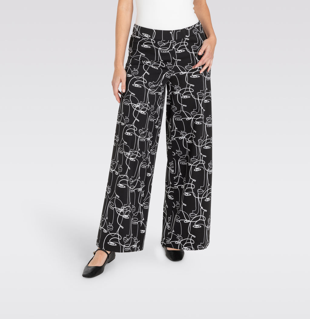 MAC JEANS - FAYE, Techno print jersey