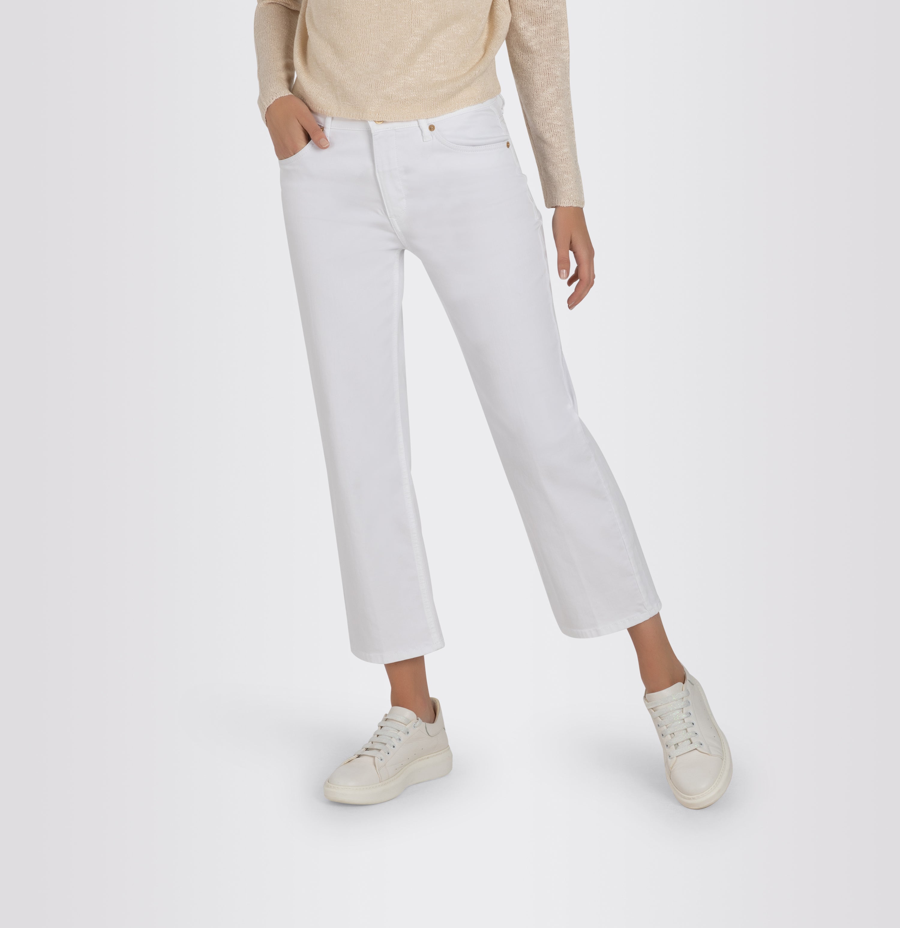 MAC JEANS - CULOTTE, Light weight denim
