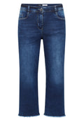 3/4 Wide Leg Jeans im Loose Fit