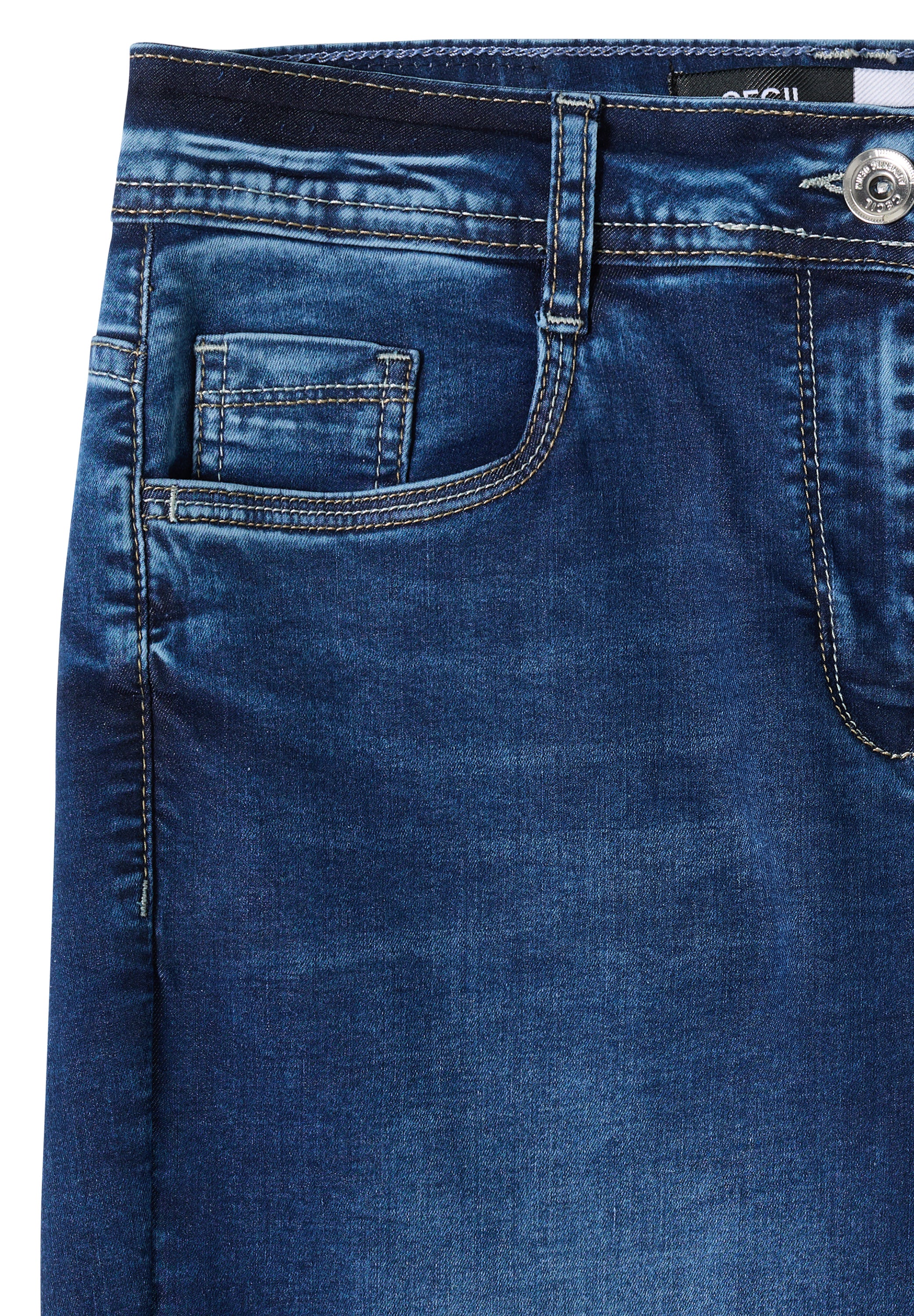 3/4 Wide Leg Jeans im Loose Fit