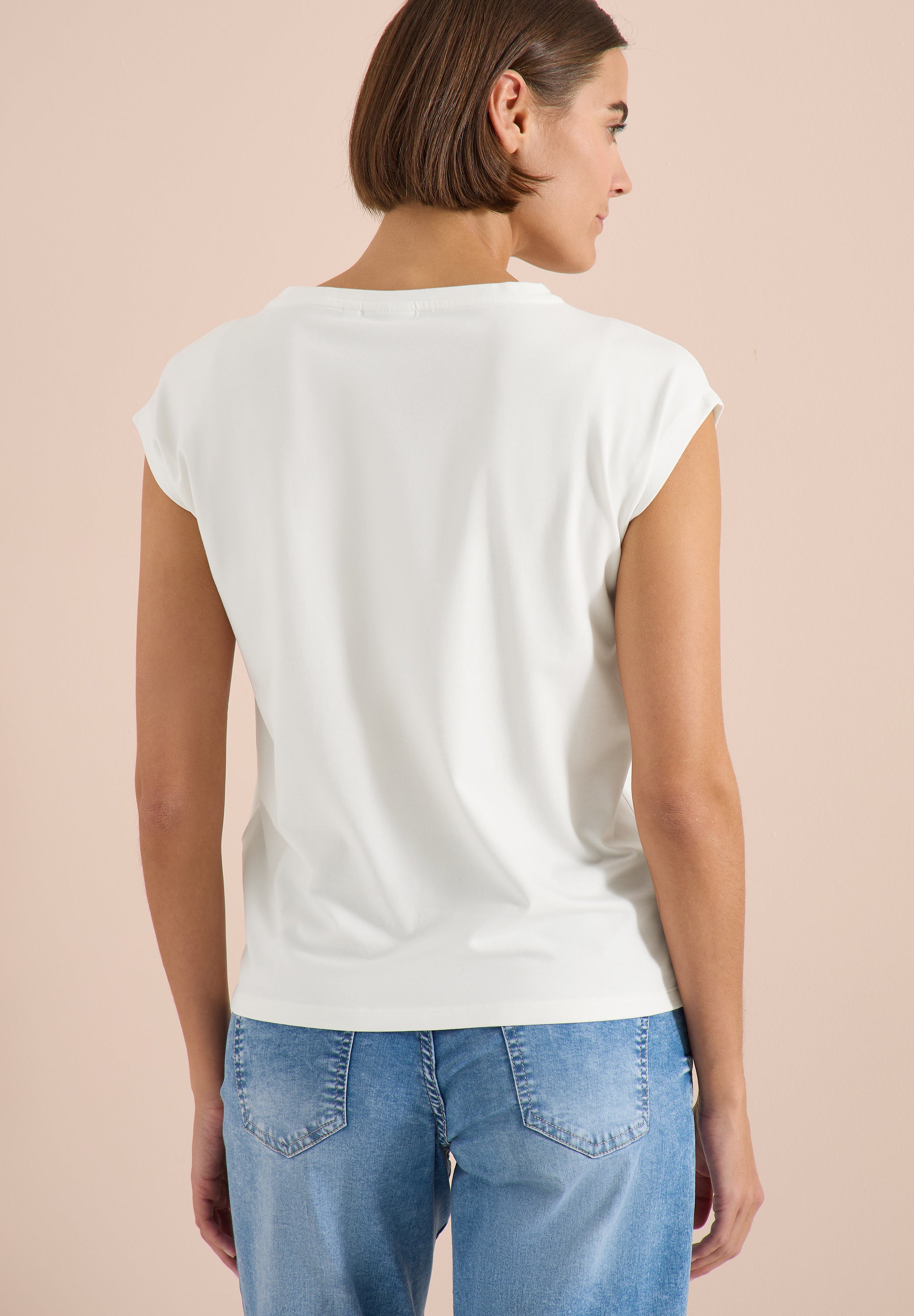 Dropped Shoulder Shirt mit Knotendetail