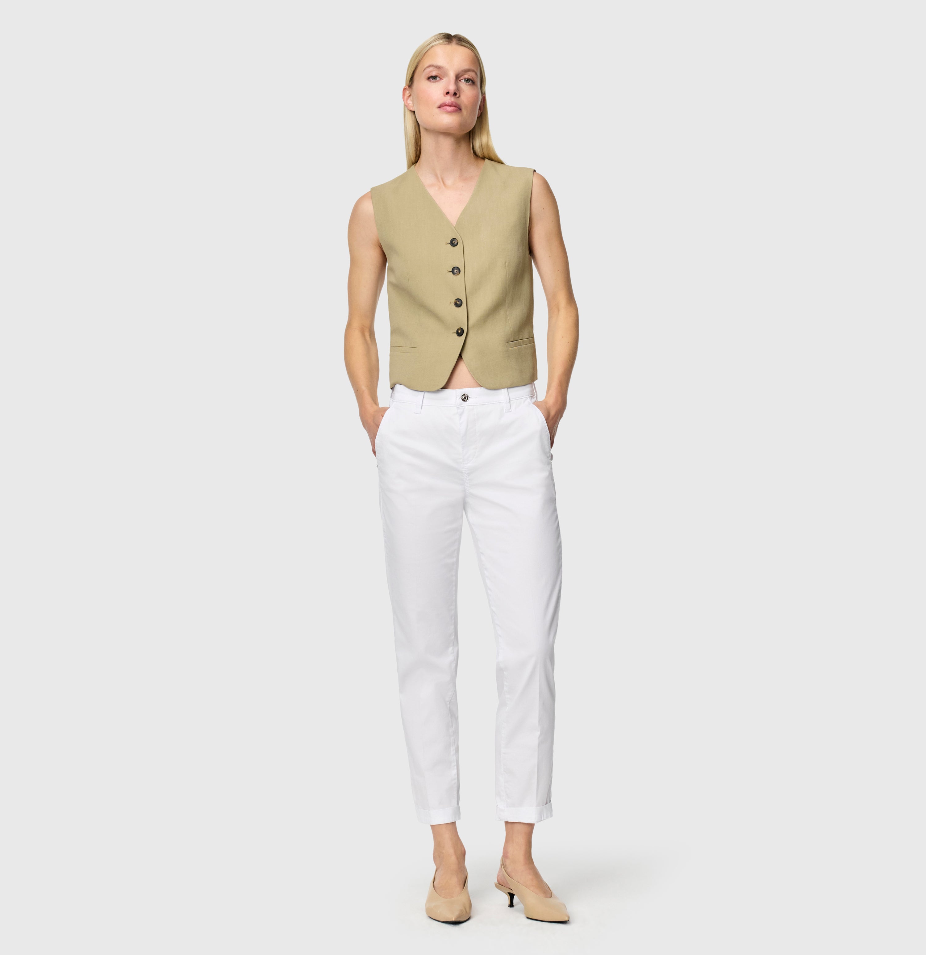 MAC JEANS - CHINO, Authentic stretch gabardine