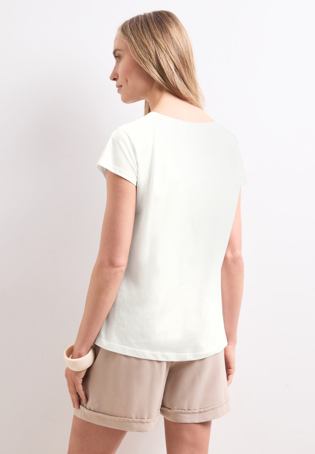 Dropped Shoulder Shirt mit Wording