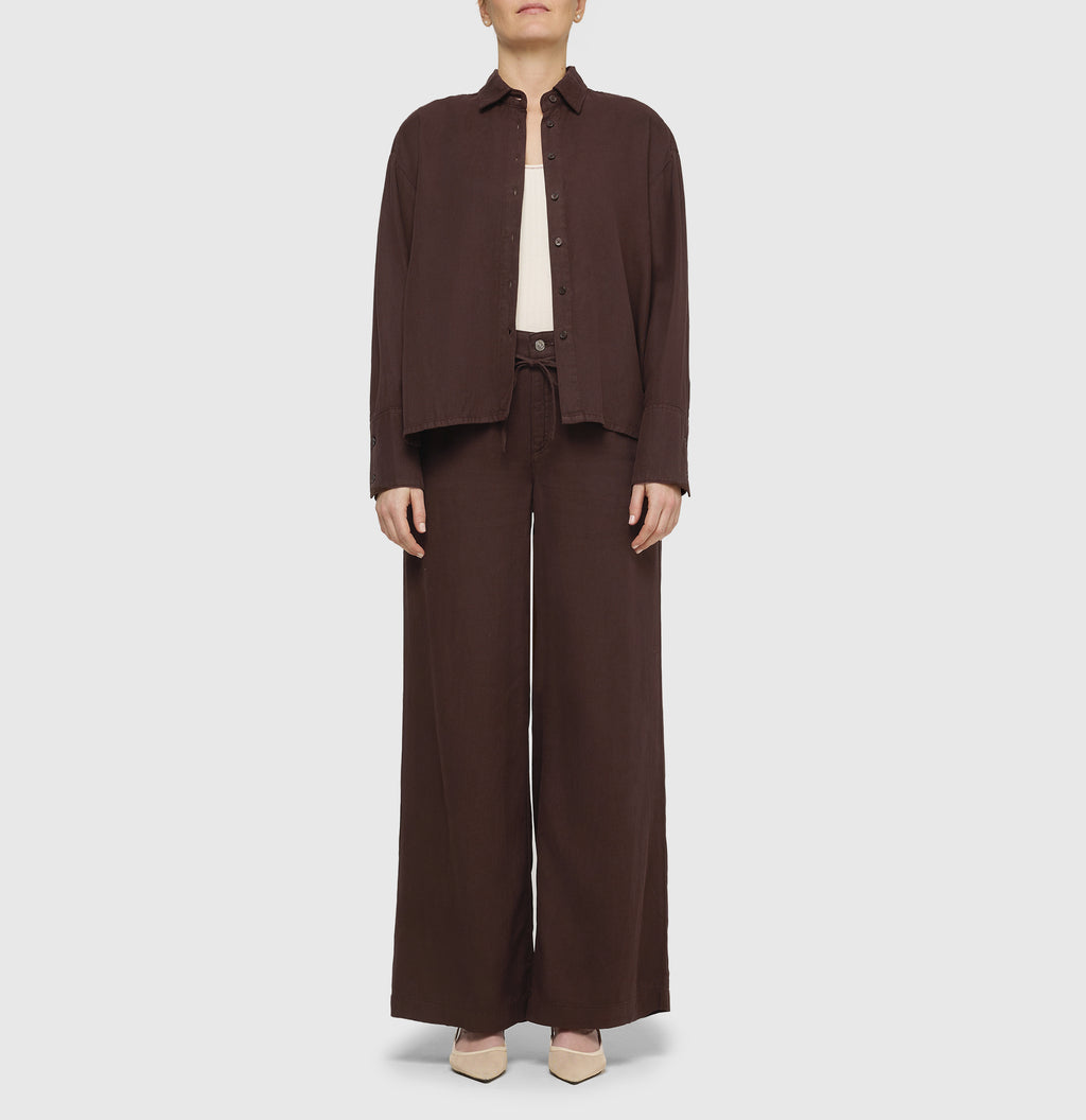 MAC JEANS - OVER SHIRT, Linen Tencel Cotton Mix