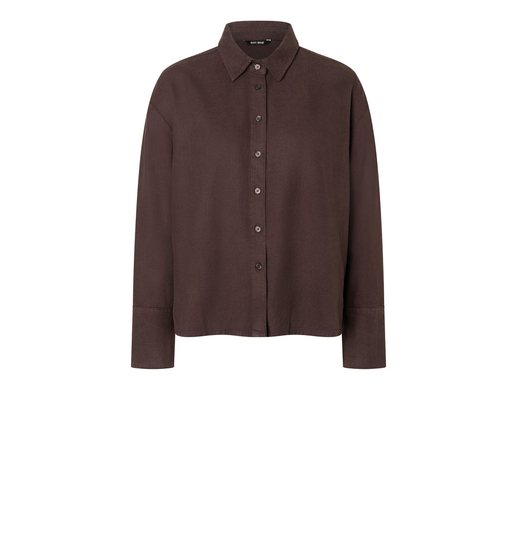 MAC JEANS - OVER SHIRT, Linen Tencel Cotton Mix