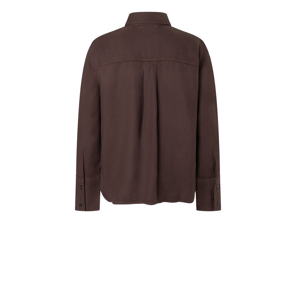 MAC JEANS - OVER SHIRT, Linen Tencel Cotton Mix