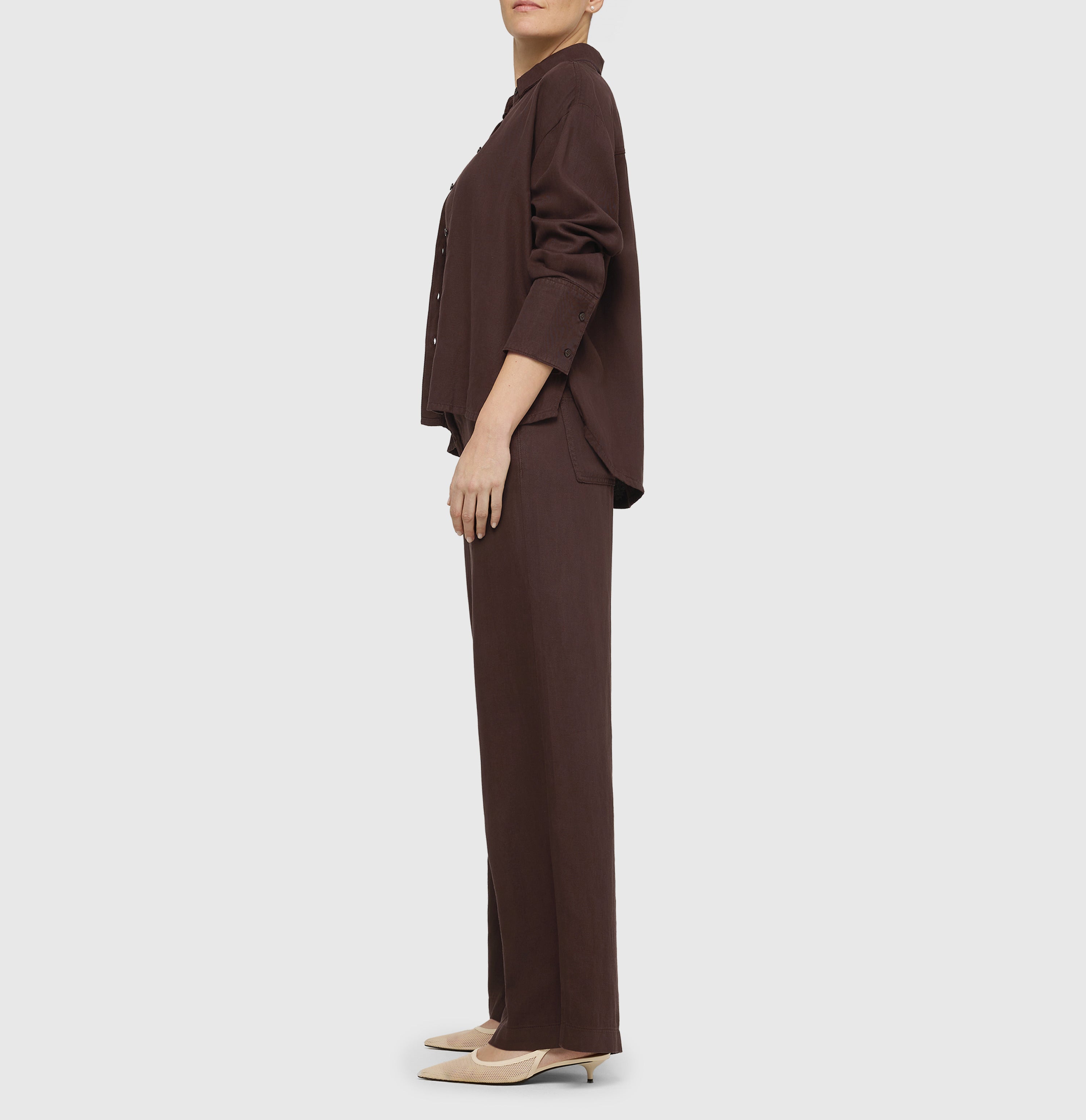 MAC JEANS - OVER SHIRT, Linen Tencel Cotton Mix