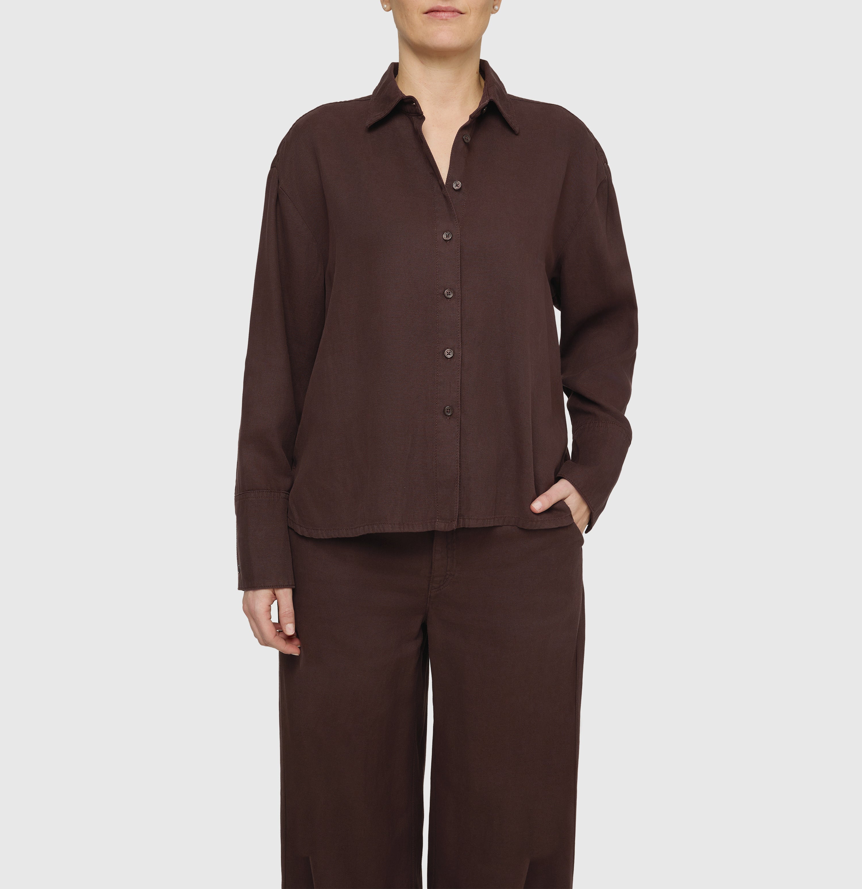MAC JEANS - OVER SHIRT, Linen Tencel Cotton Mix