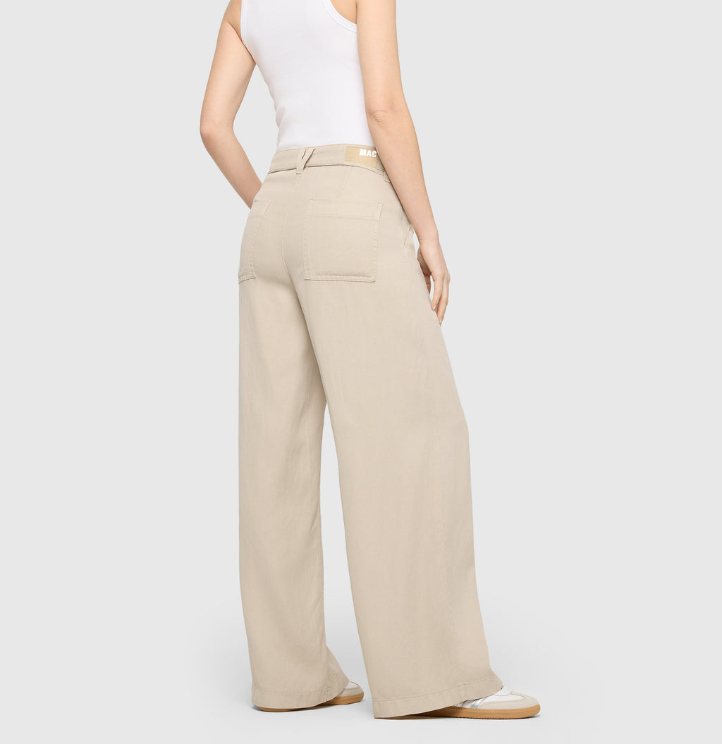 MAC JEANS - WENDY 2.3, Linen Tencel Cotton Mix