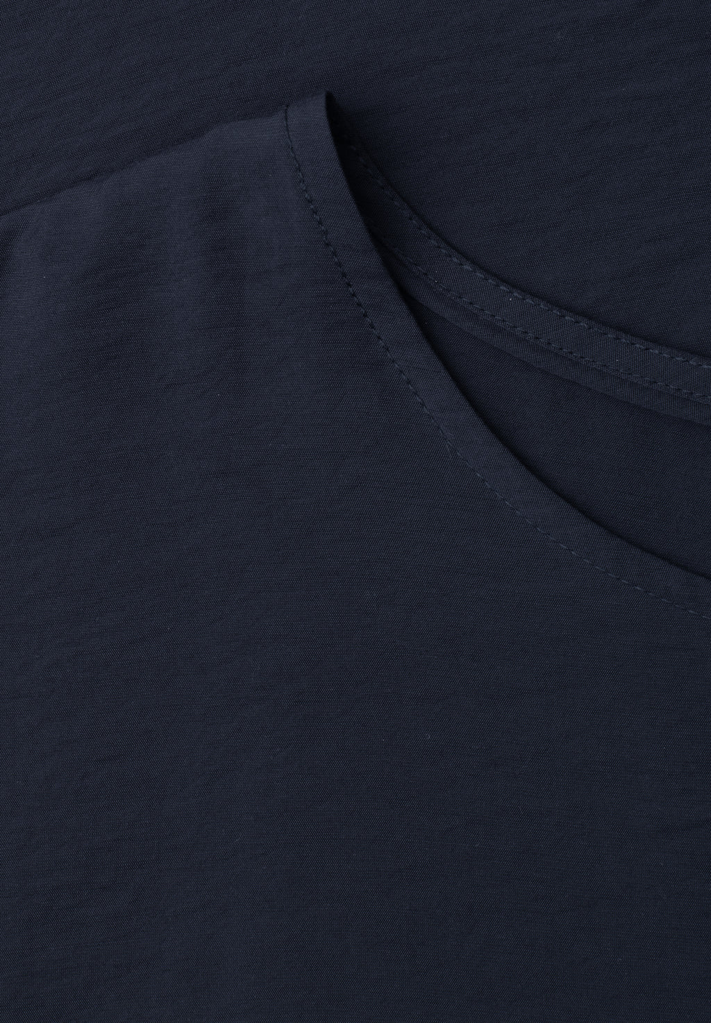 Dropped Shoulder Blusenshirt mit Rundhals