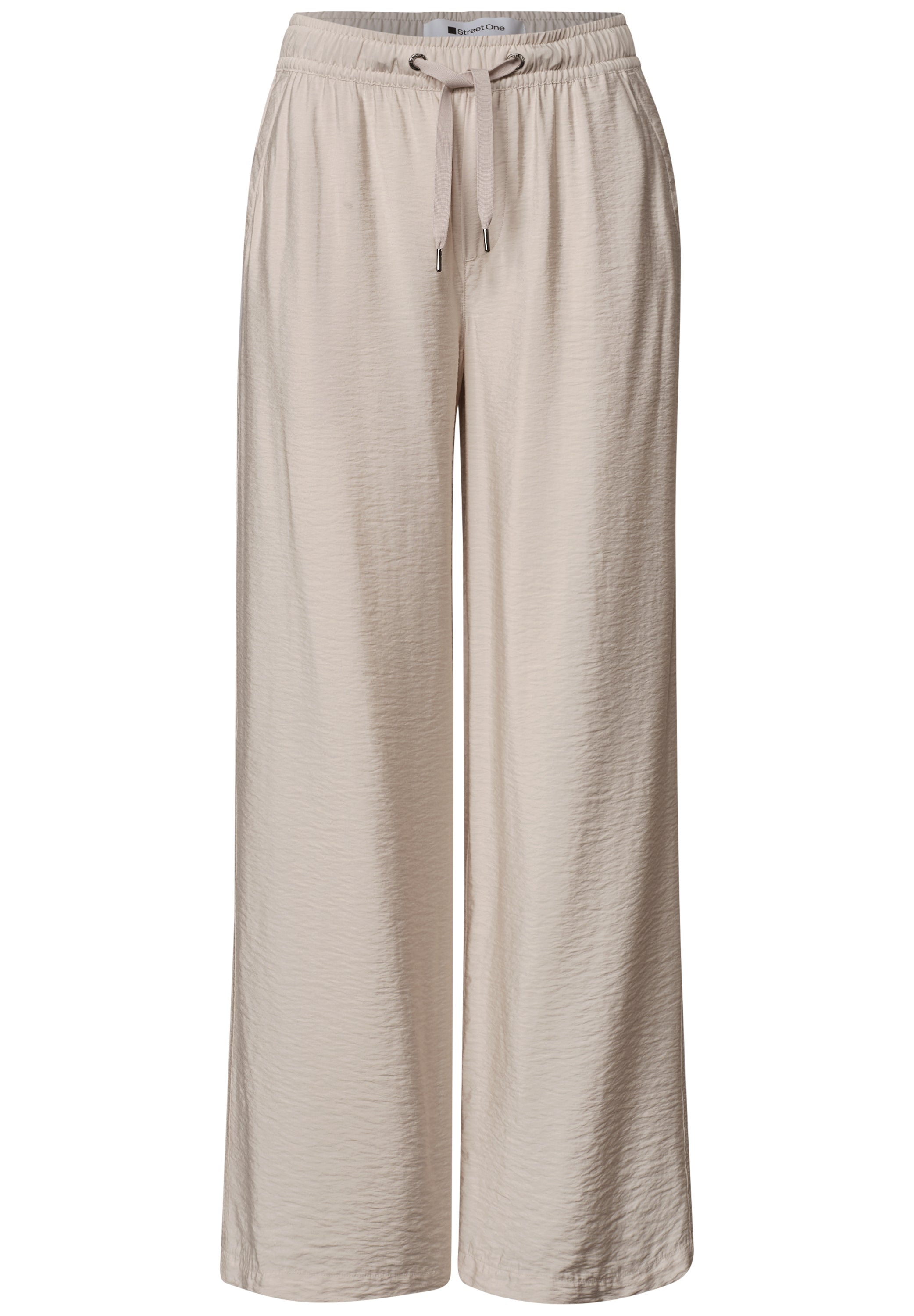 High Waist Wide Leg Hose im Loose Fit