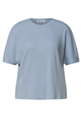 Dropped Shoulder Shirt mit Glitzerdetails