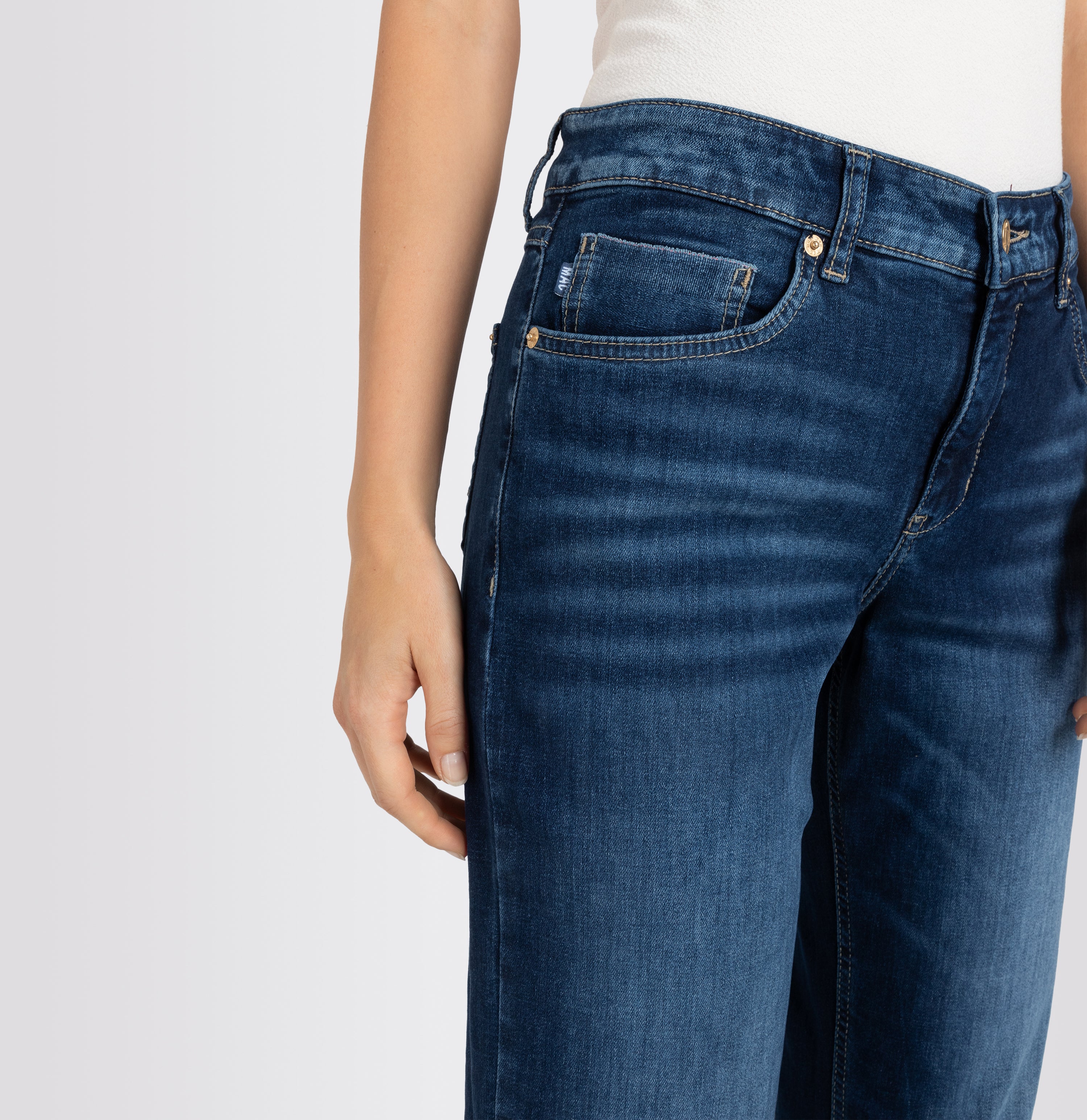 MAC JEANS - STRAIGHT, Light authentic denim