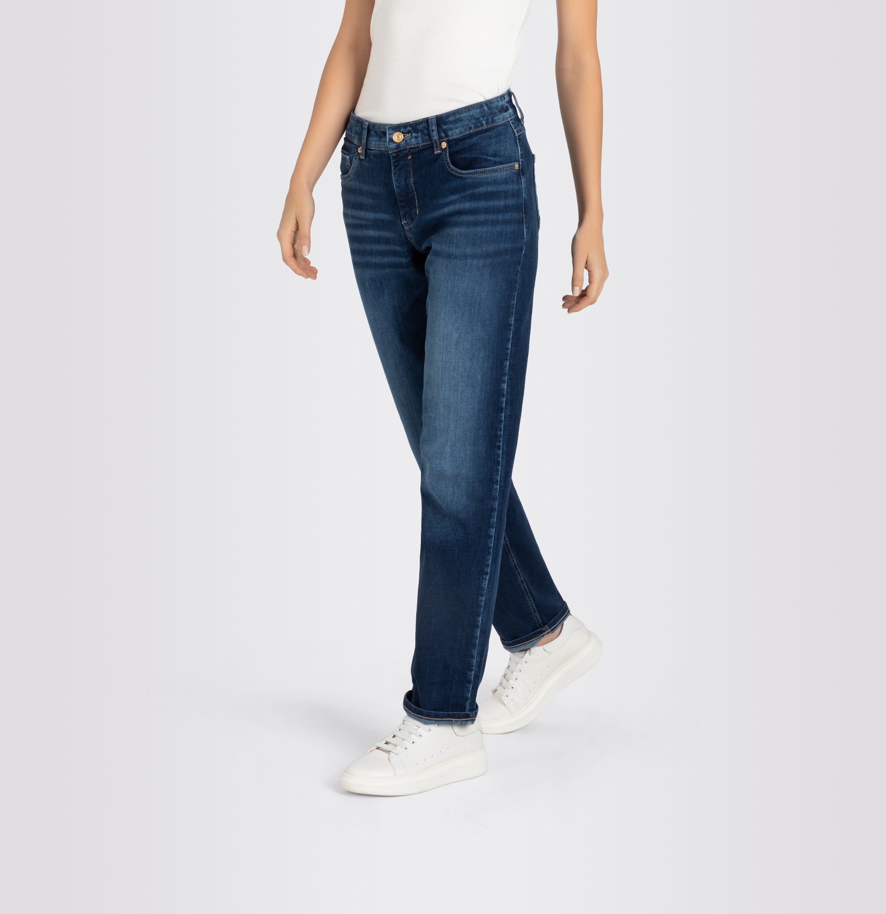 MAC JEANS - STRAIGHT, Light authentic denim