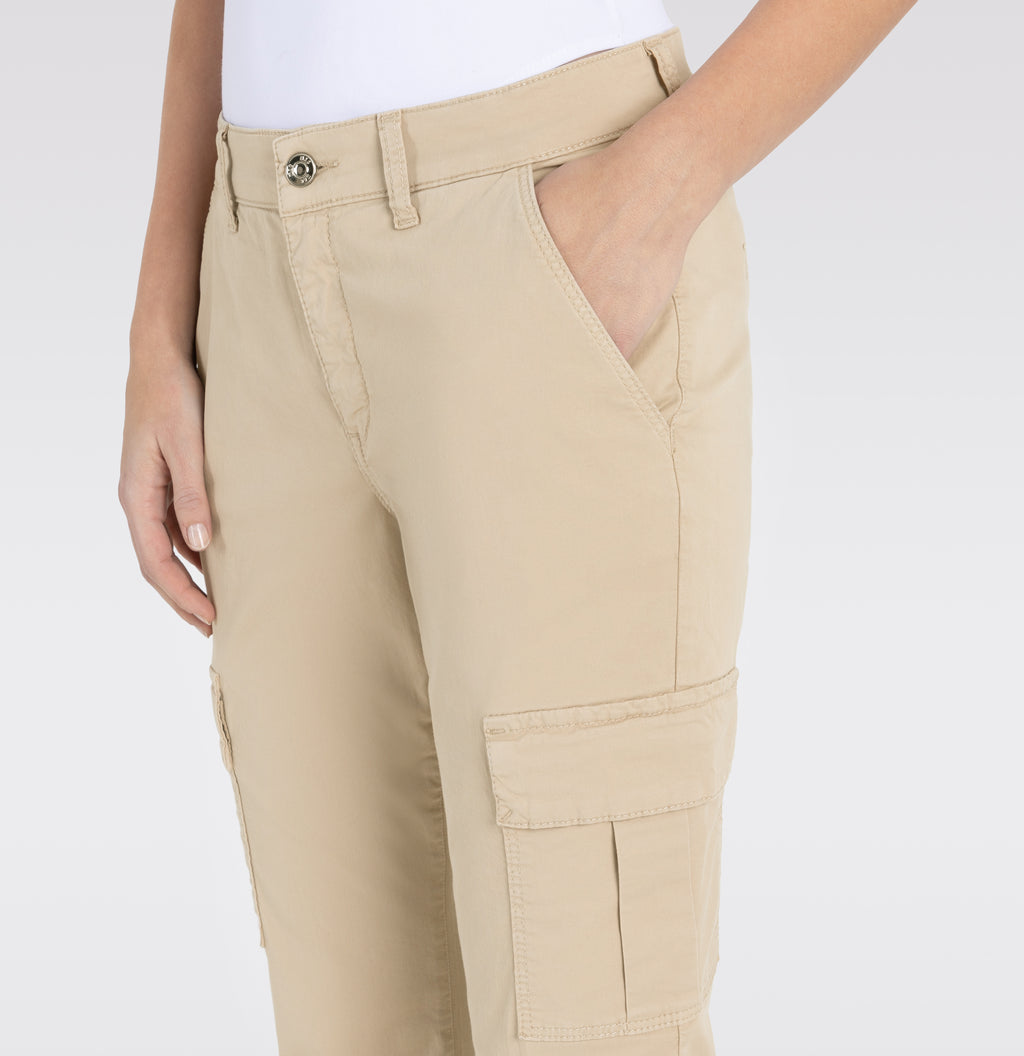 MAC JEANS - RICH CARGO, Authentic stretch gabardine