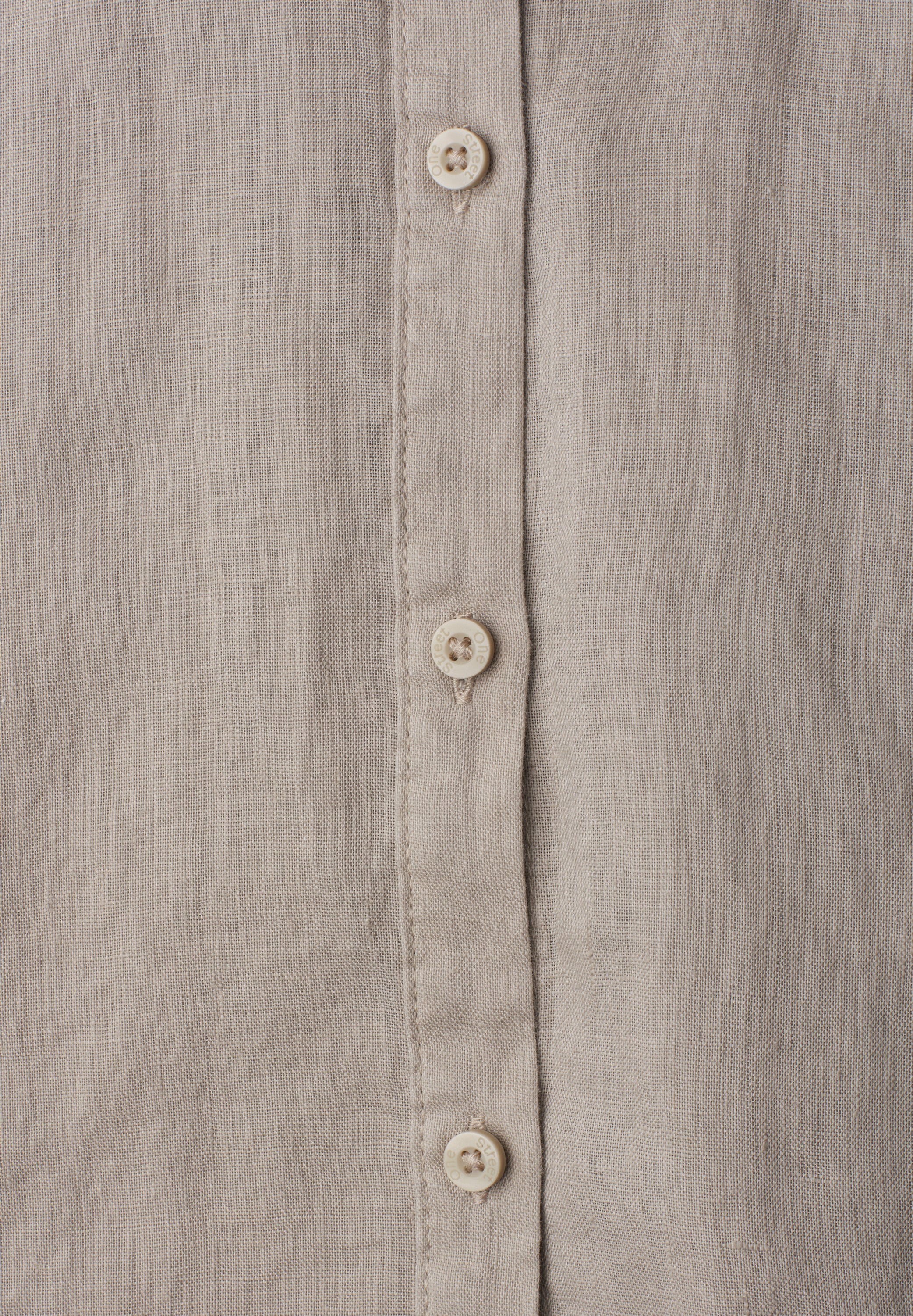 Dropped Shoulder Bluse aus Leinen