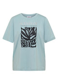 T-Shirt mit Rundhals und Frontprint