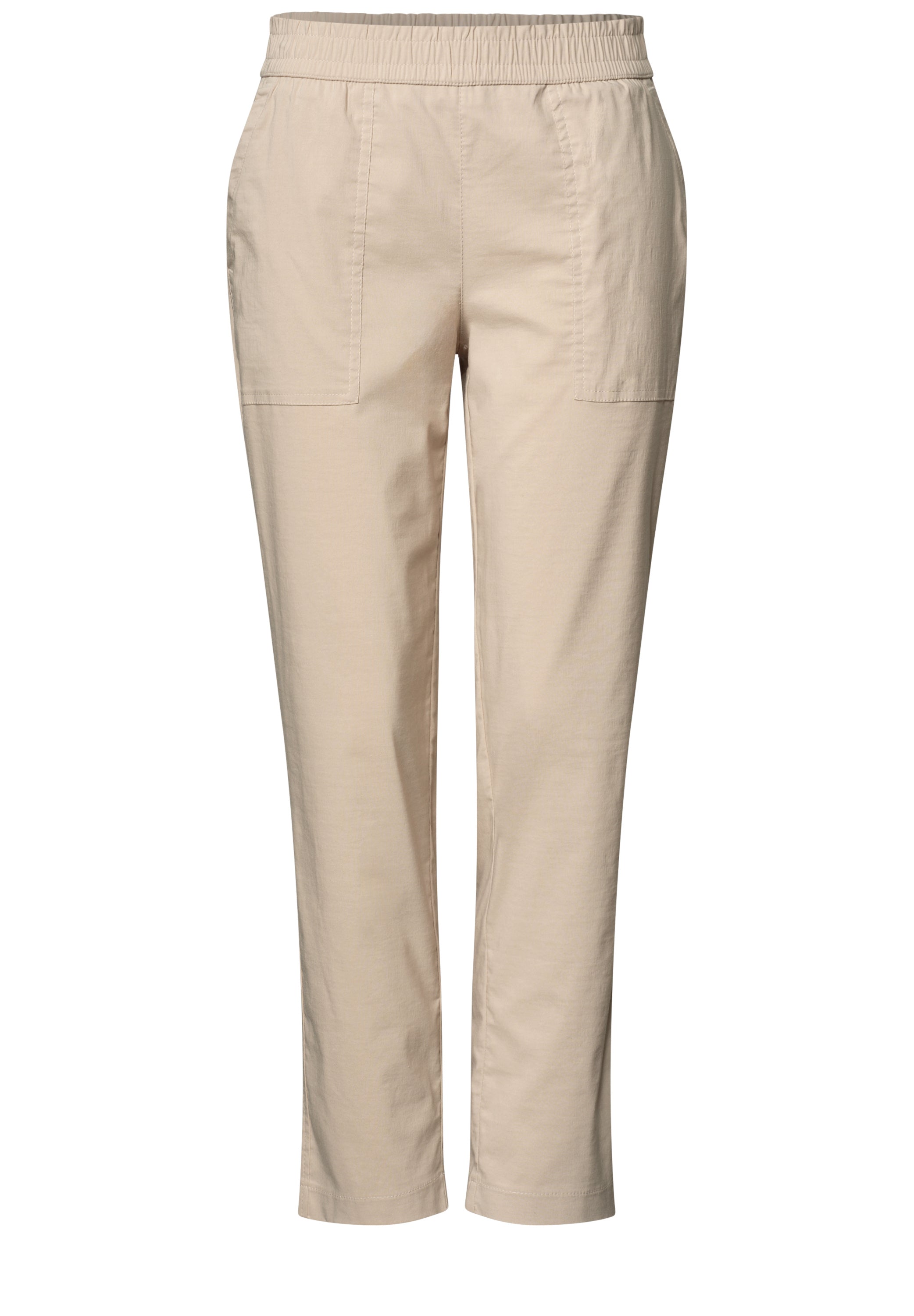Slim Leg Chino mit Elastikbund