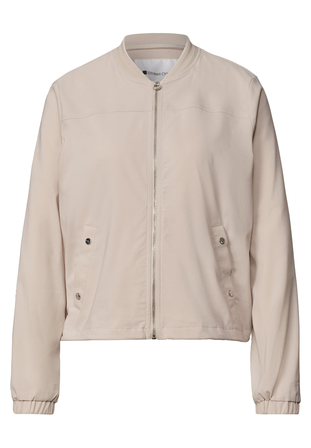 Langarm Blouson mit Zipper