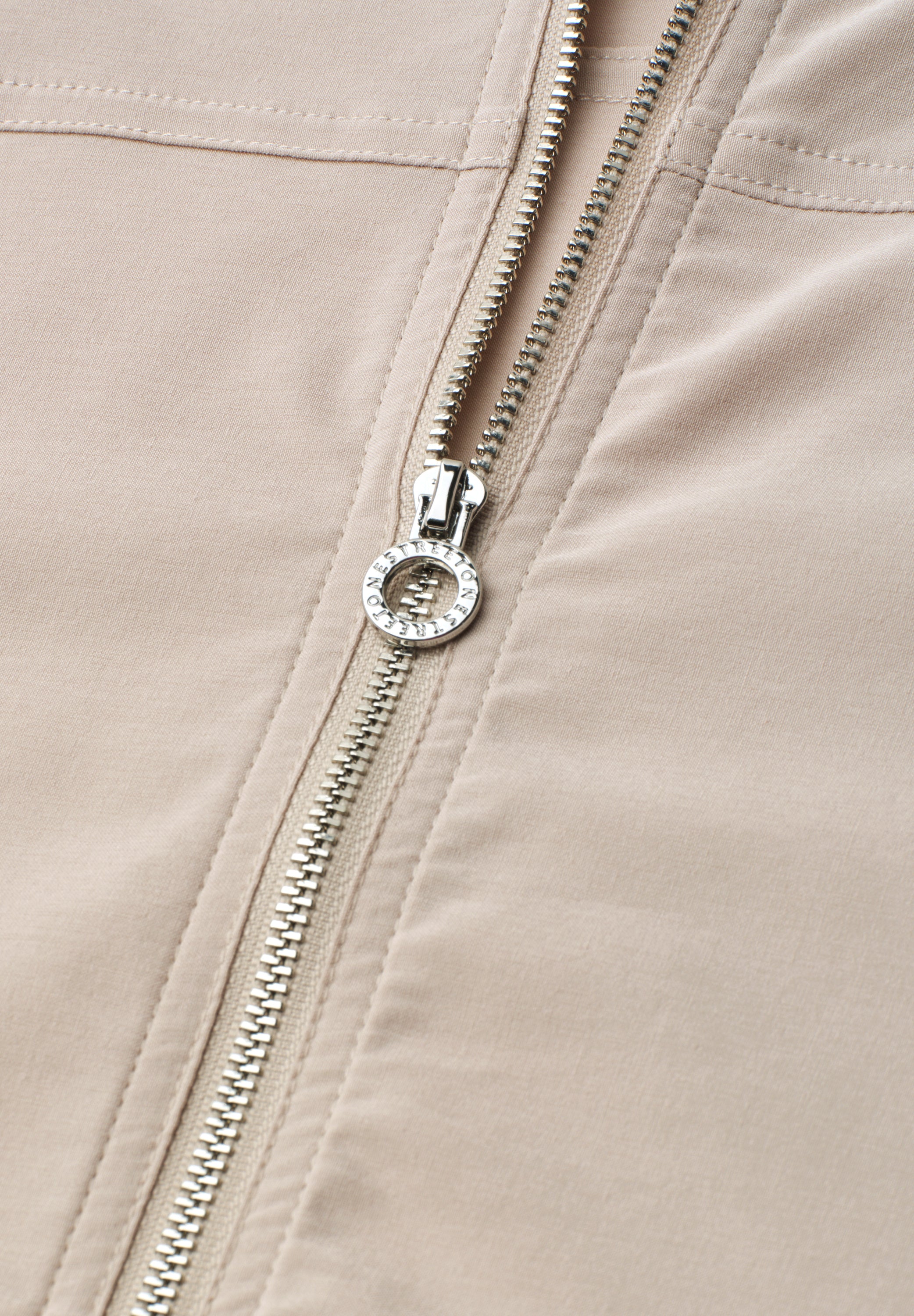 Langarm Blouson mit Zipper