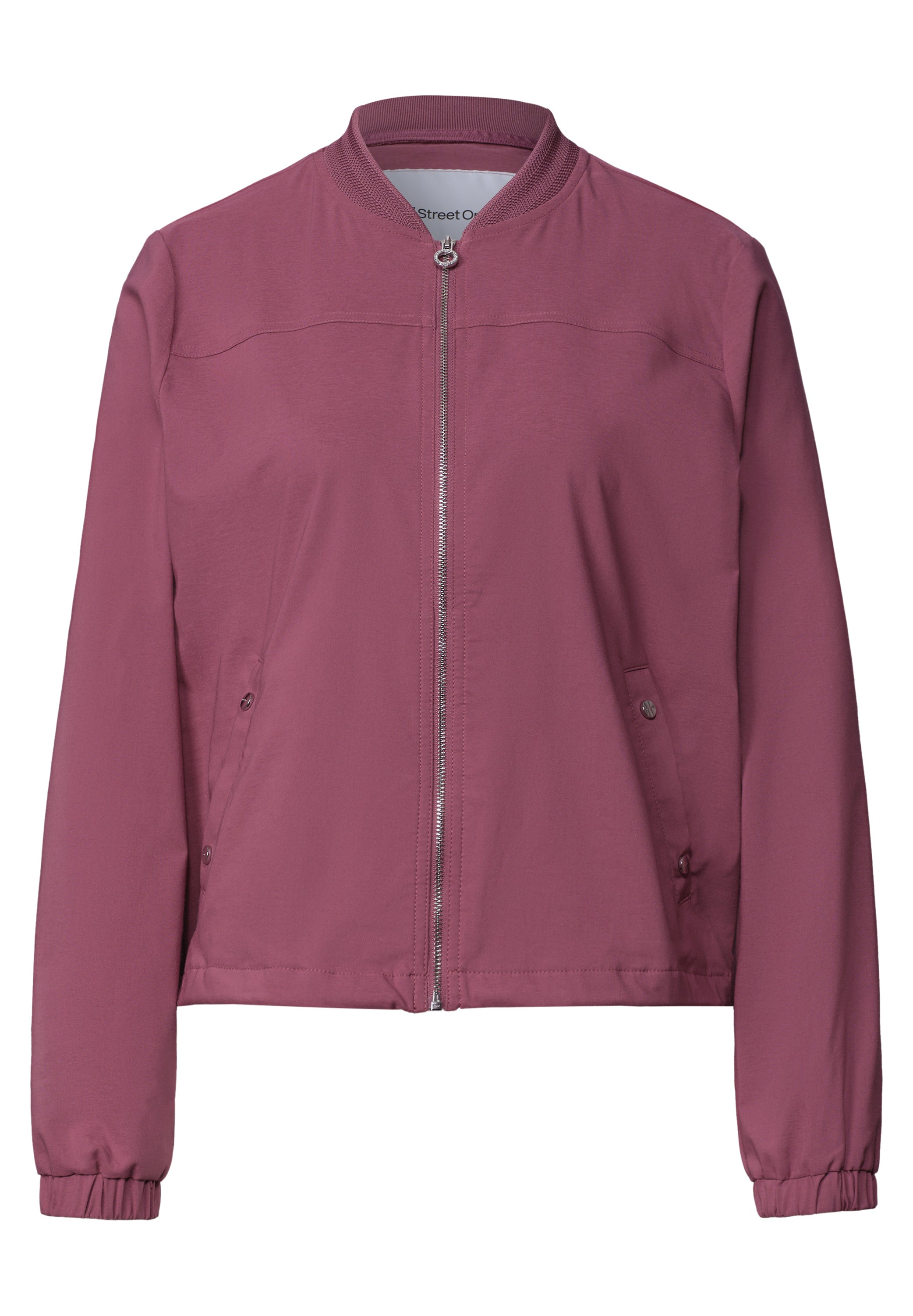 Langarm Blouson mit Zipper