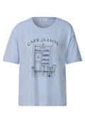 T-Shirt mit Rundhals und Frontprint