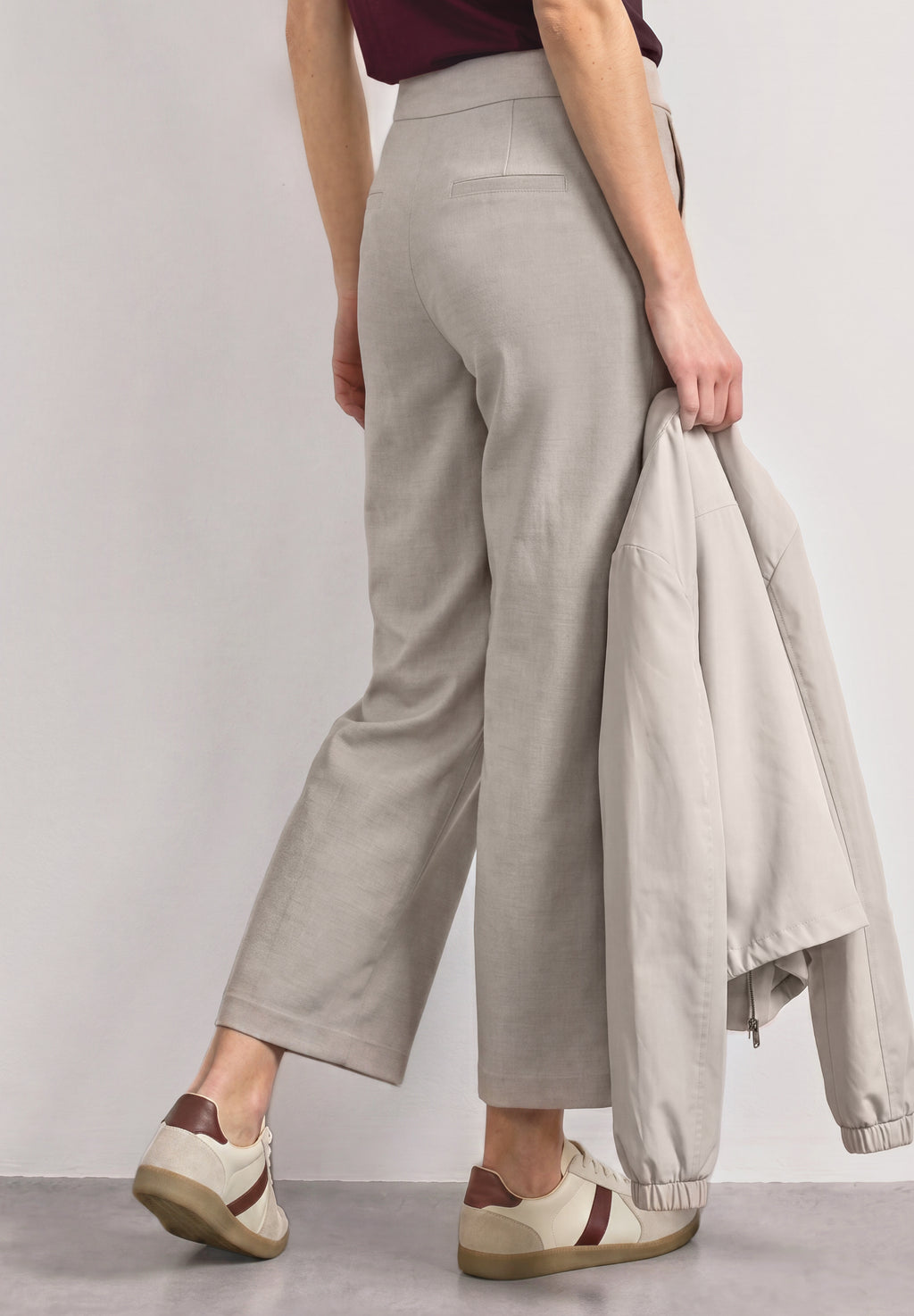 Culotte mit Schnallendetail in Sand von Street One