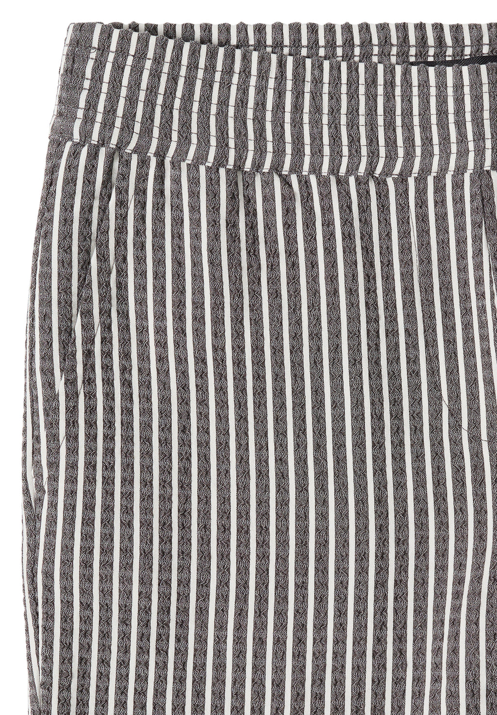 7/8 Wide Leg Hose in Seersucker-Qualität
