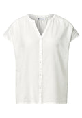 Dropped Shoulder Blusenshirt mit Tape