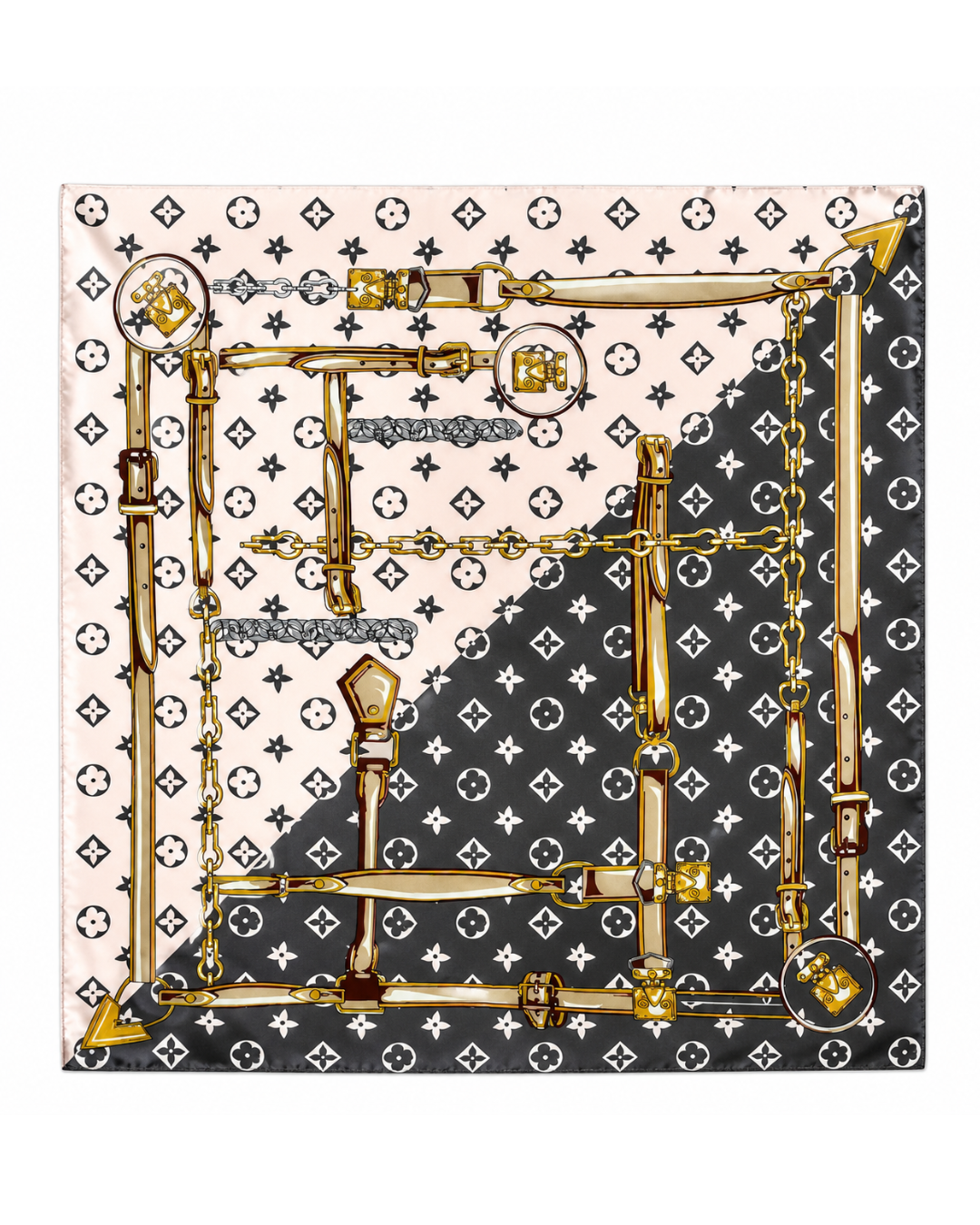 Da. Schal - Zheng Taschen - rose - one size