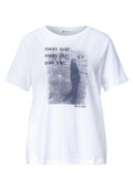 T-Shirt mit Rundhals und Fotoprint