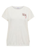 T-Shirt mit Rundhals und Embroidery