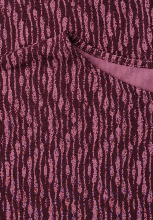 Shirt mit Boat Neck und Elastikbund
