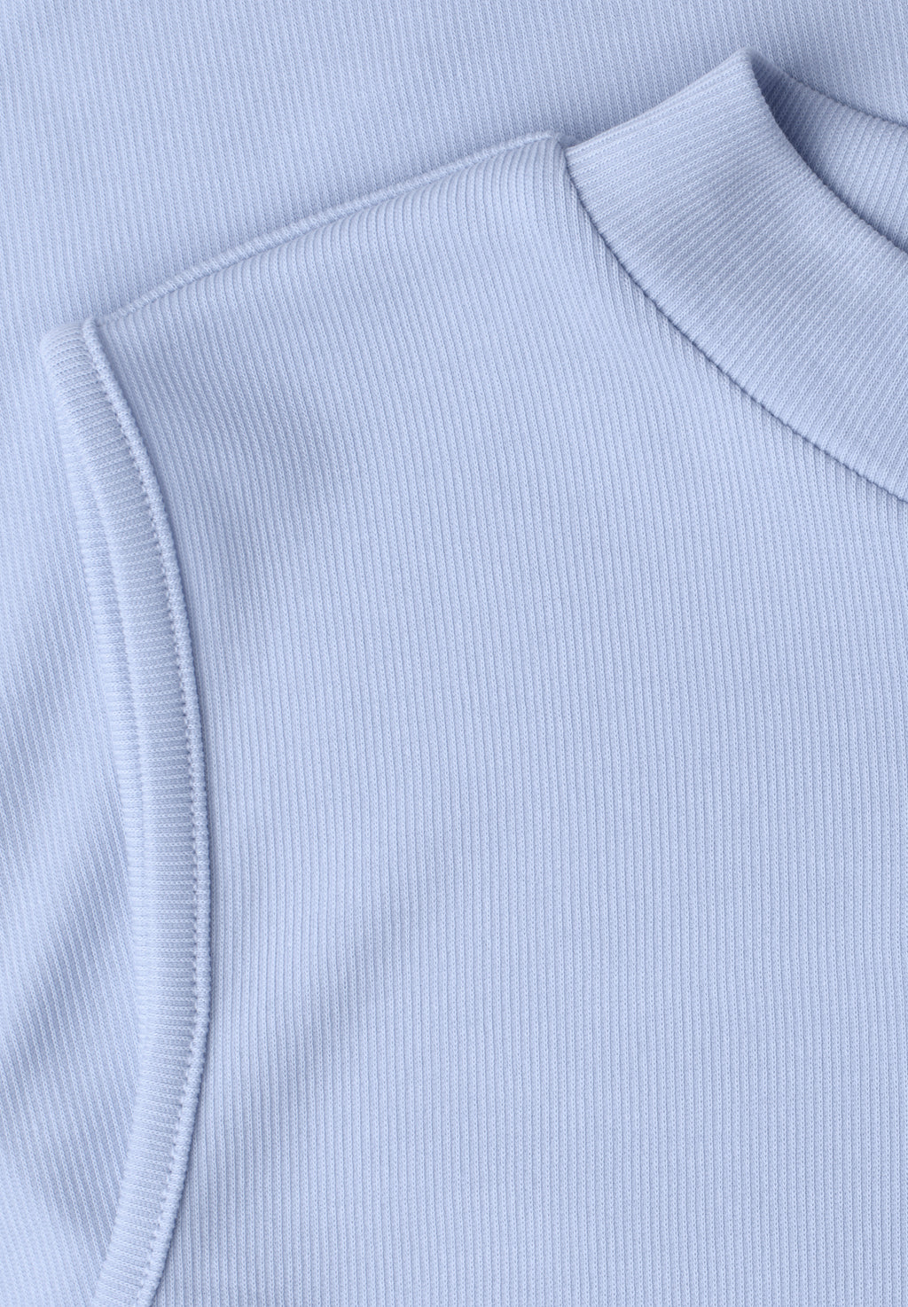 Top im Silk-Look mit Turtle Neck