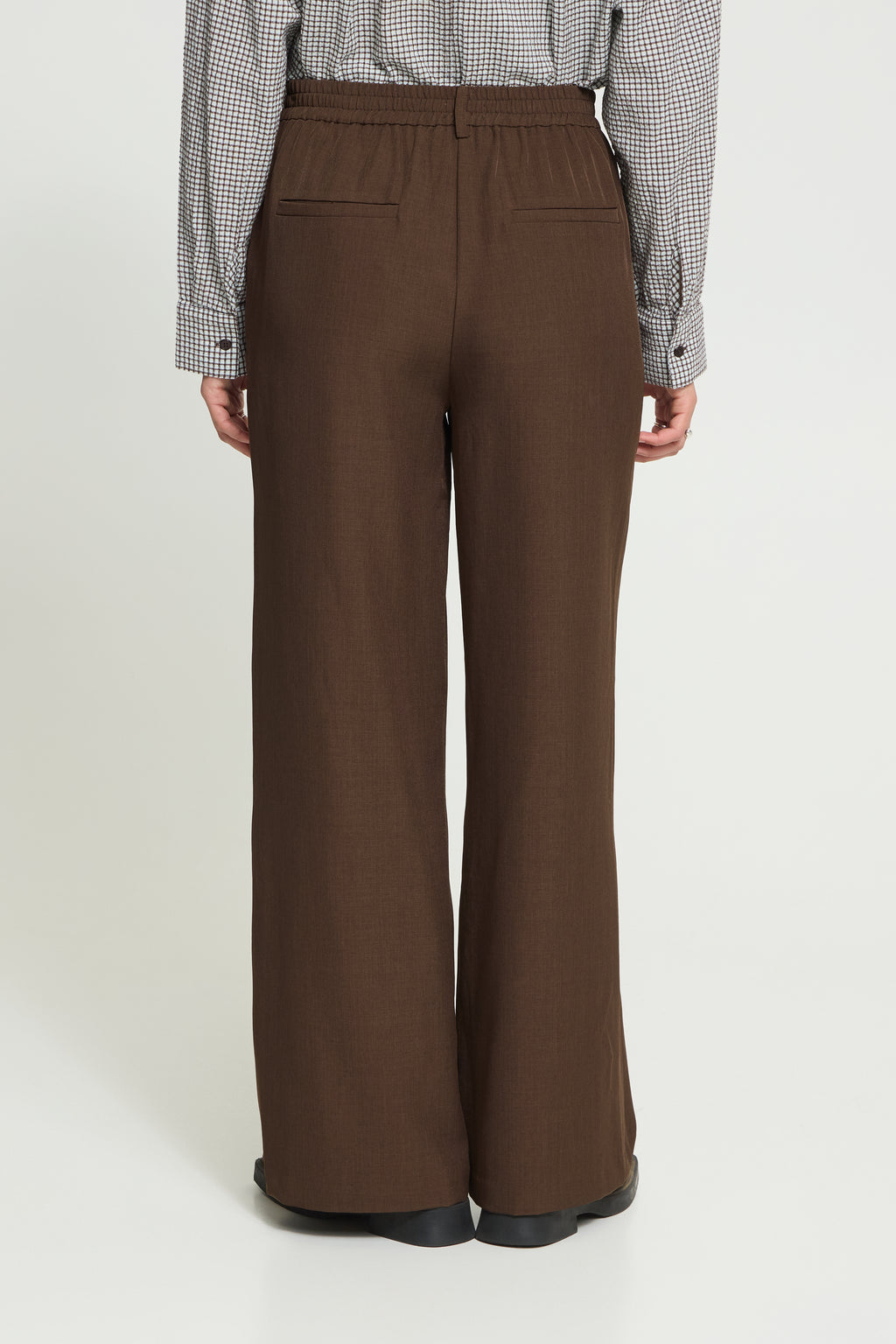 Weite Hose Fava mit Bundfalte von Ichi