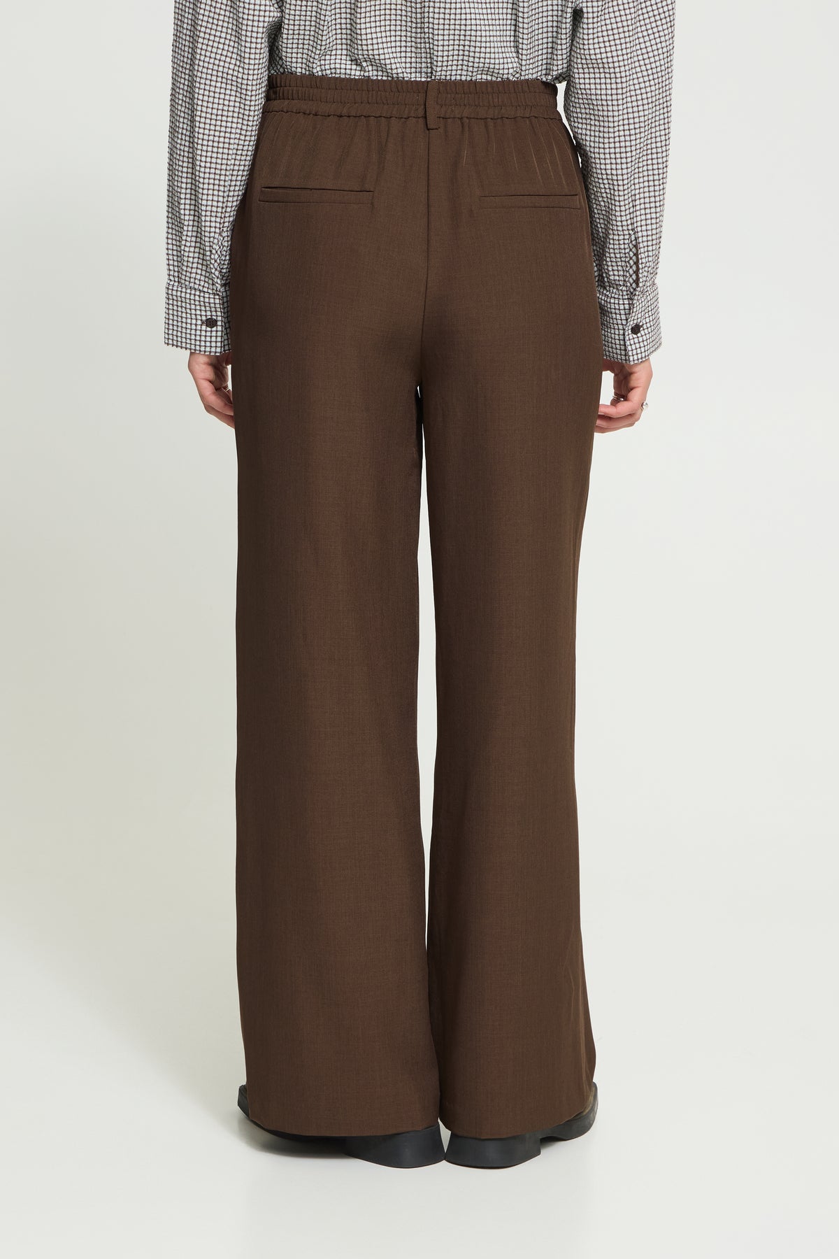Weite Hose Fava mit Bundfalte von Ichi