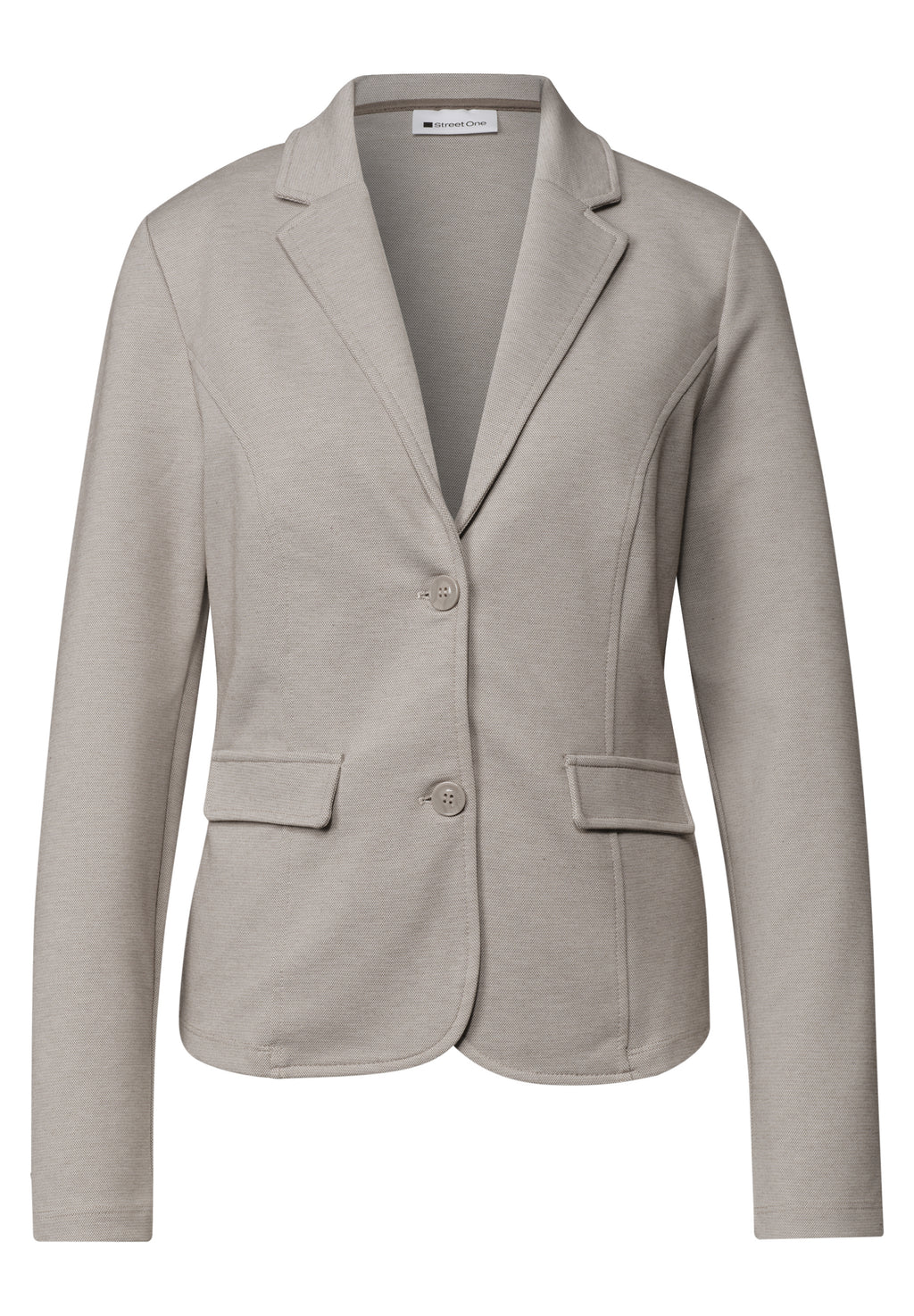 Basic Piqué Blazer