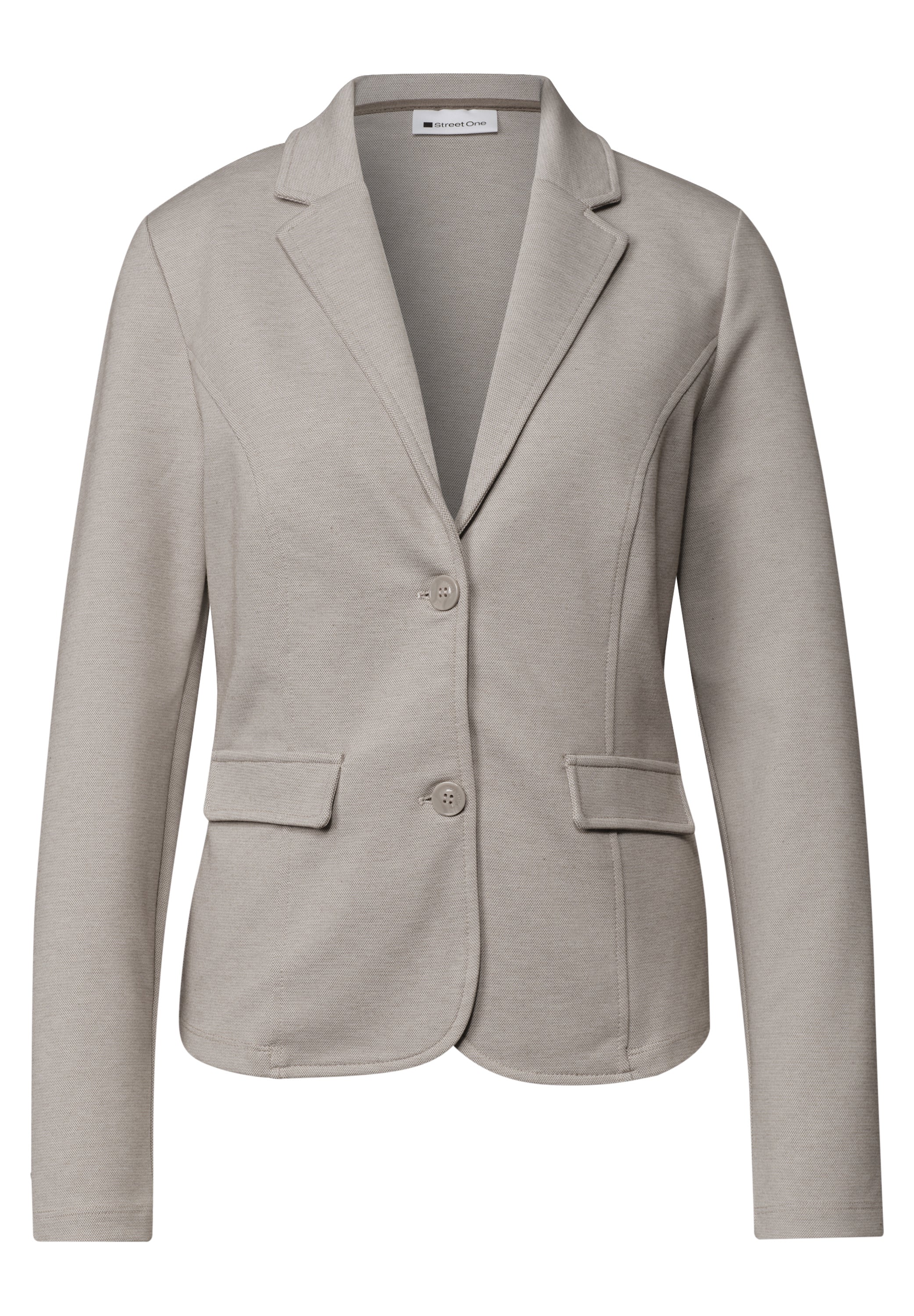 Basic Piqué Blazer