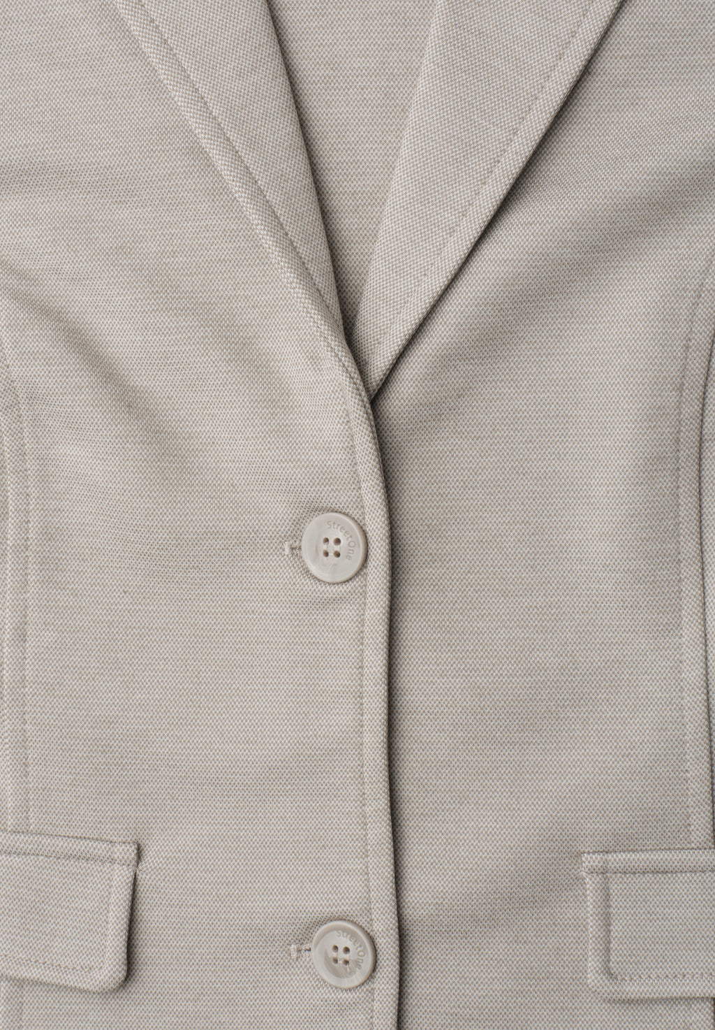 Basic Piqué Blazer