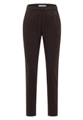 Mid Waist Slim Leg Hose im Casual Fit