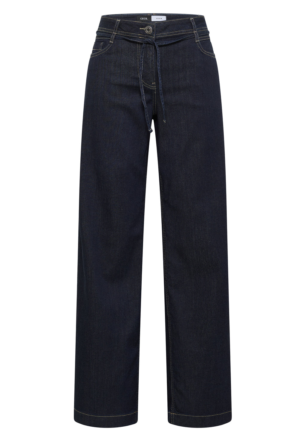 High Waist Wide Leg Jeans im Loose Fit