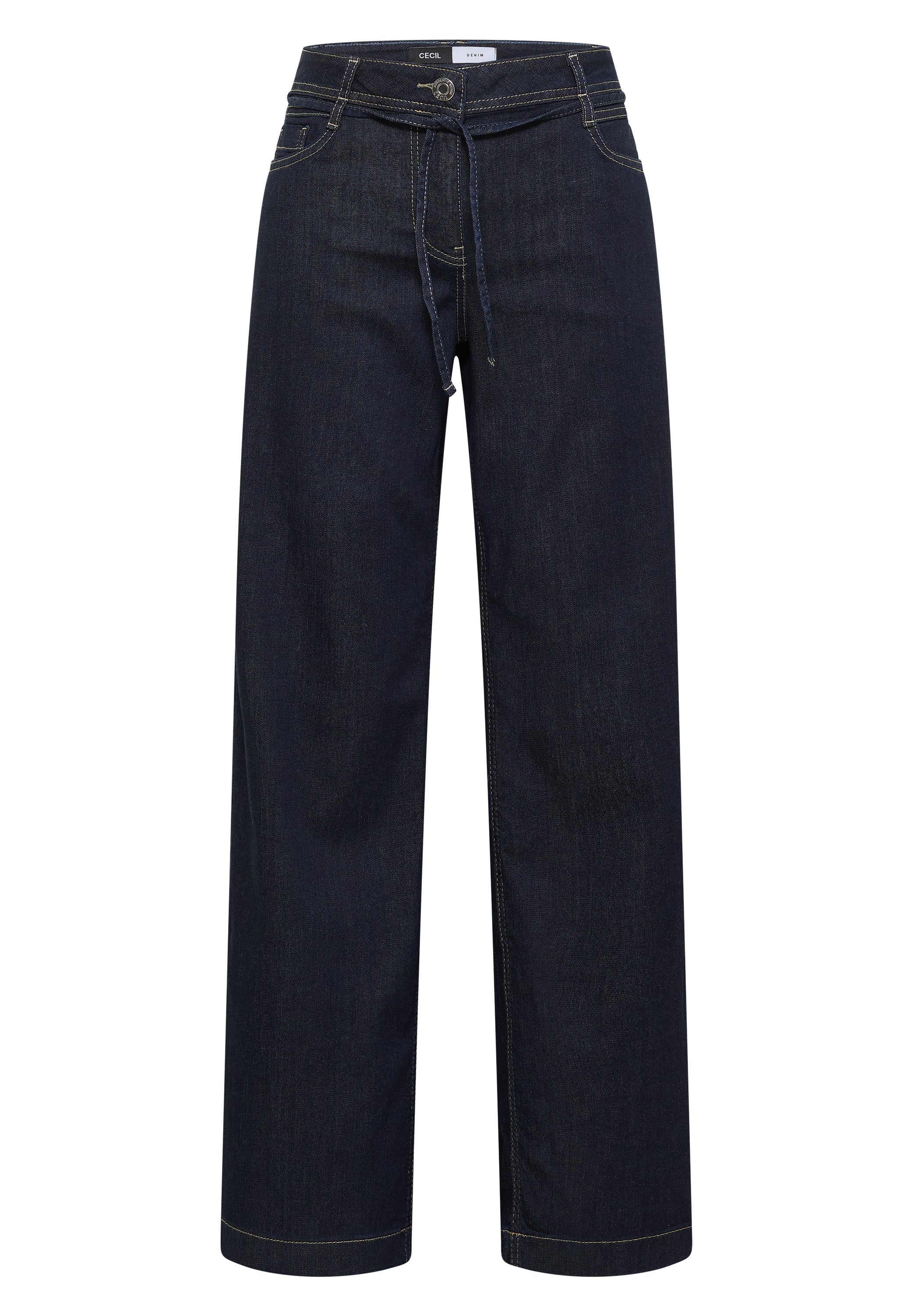 High Waist Wide Leg Jeans im Loose Fit