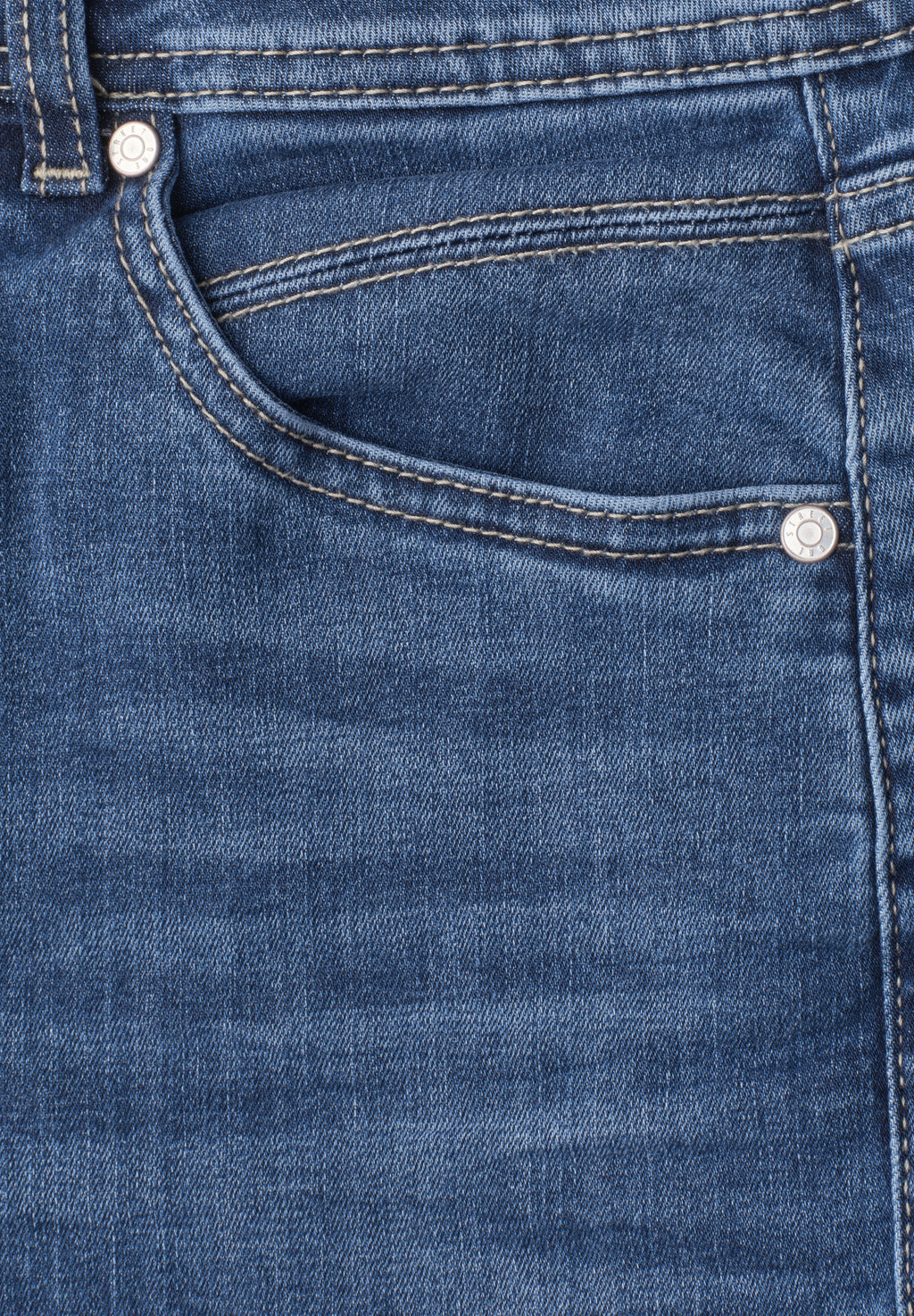 High Waist Barrel Leg Jeans im Loose Fit