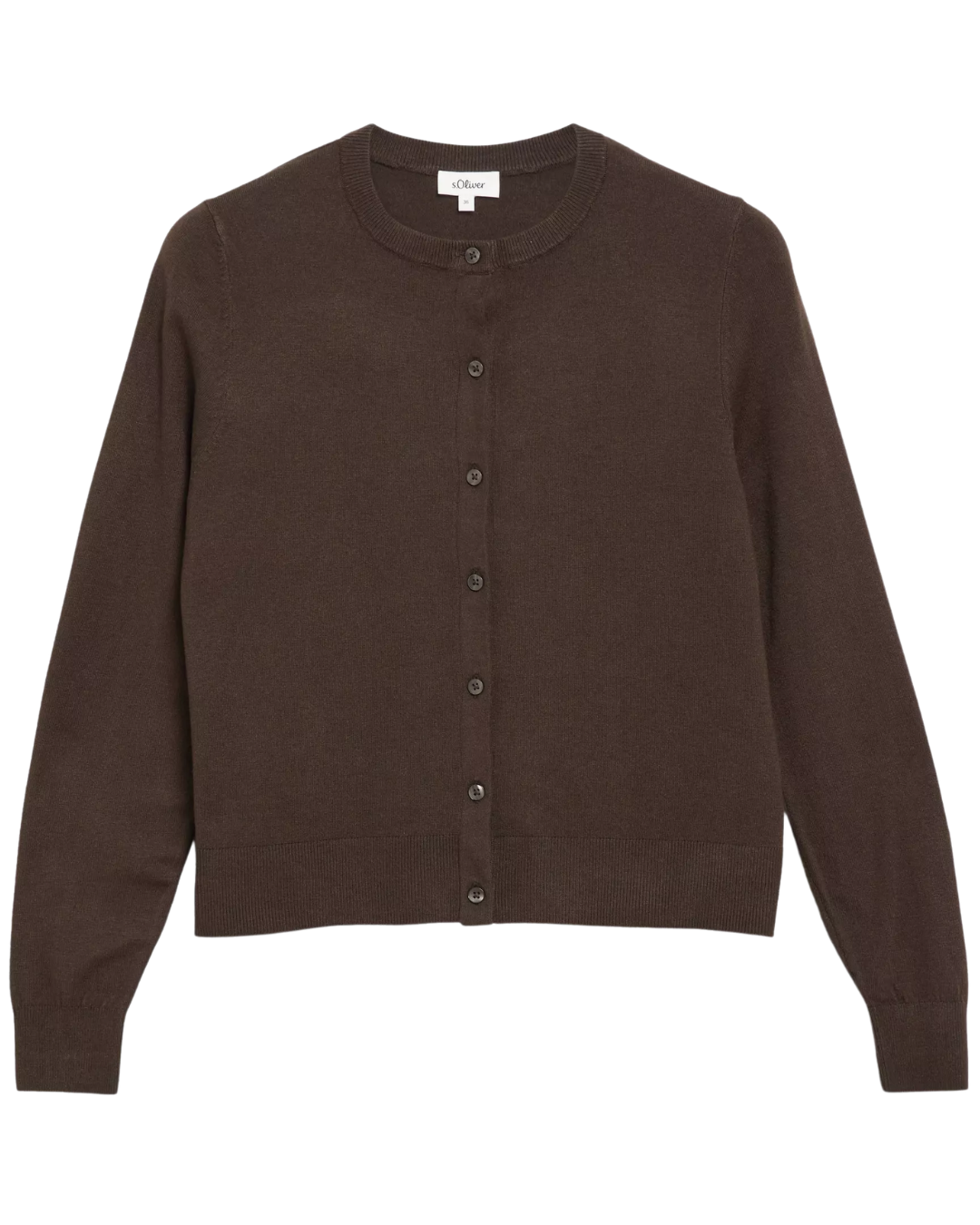 Da.Jacke Strick/Wirk - Oli Red women - 85W0 BROWN - 34