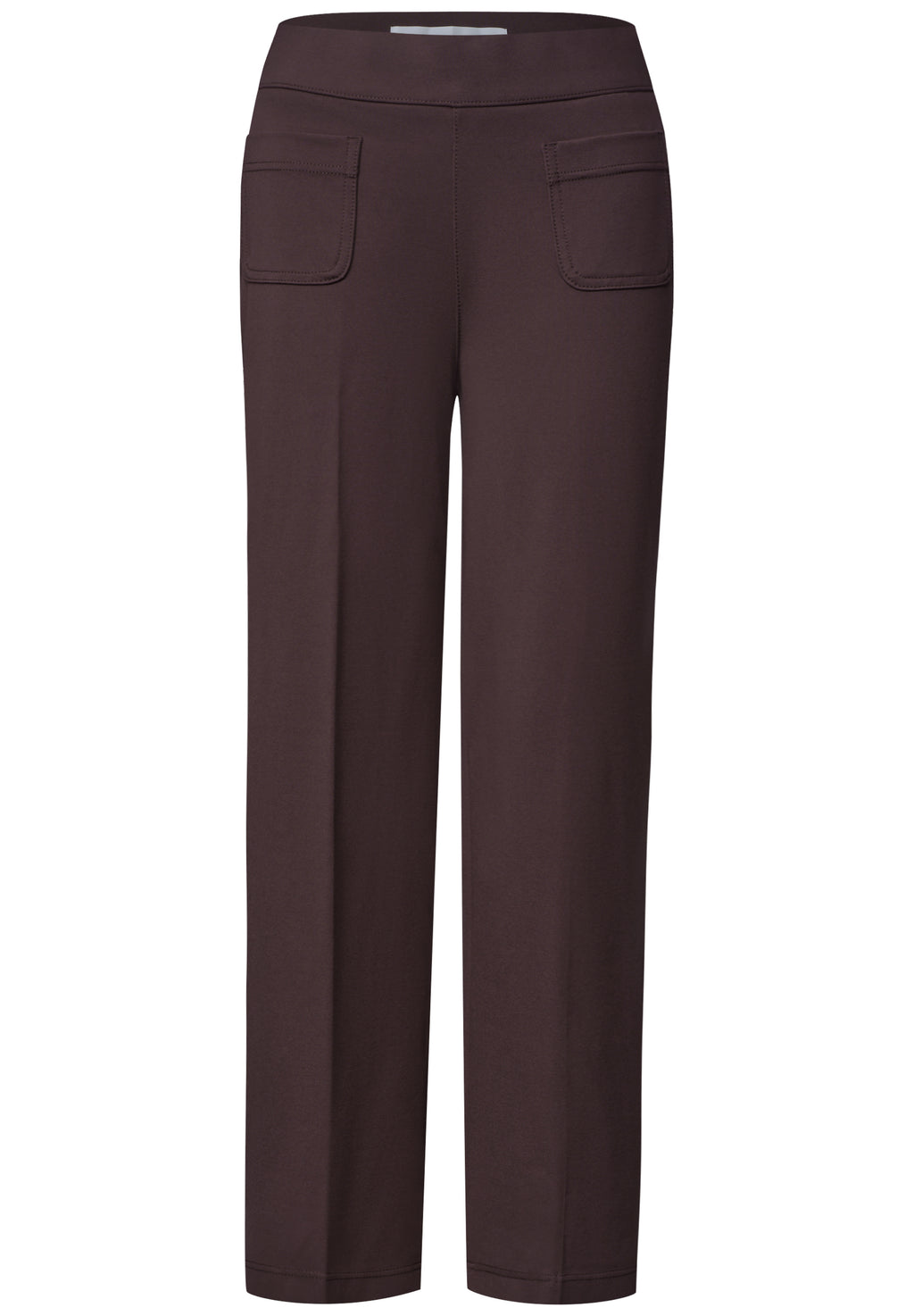 High Waist Straight Leg Hose im Casual Fit