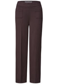 High Waist Straight Leg Hose im Casual Fit